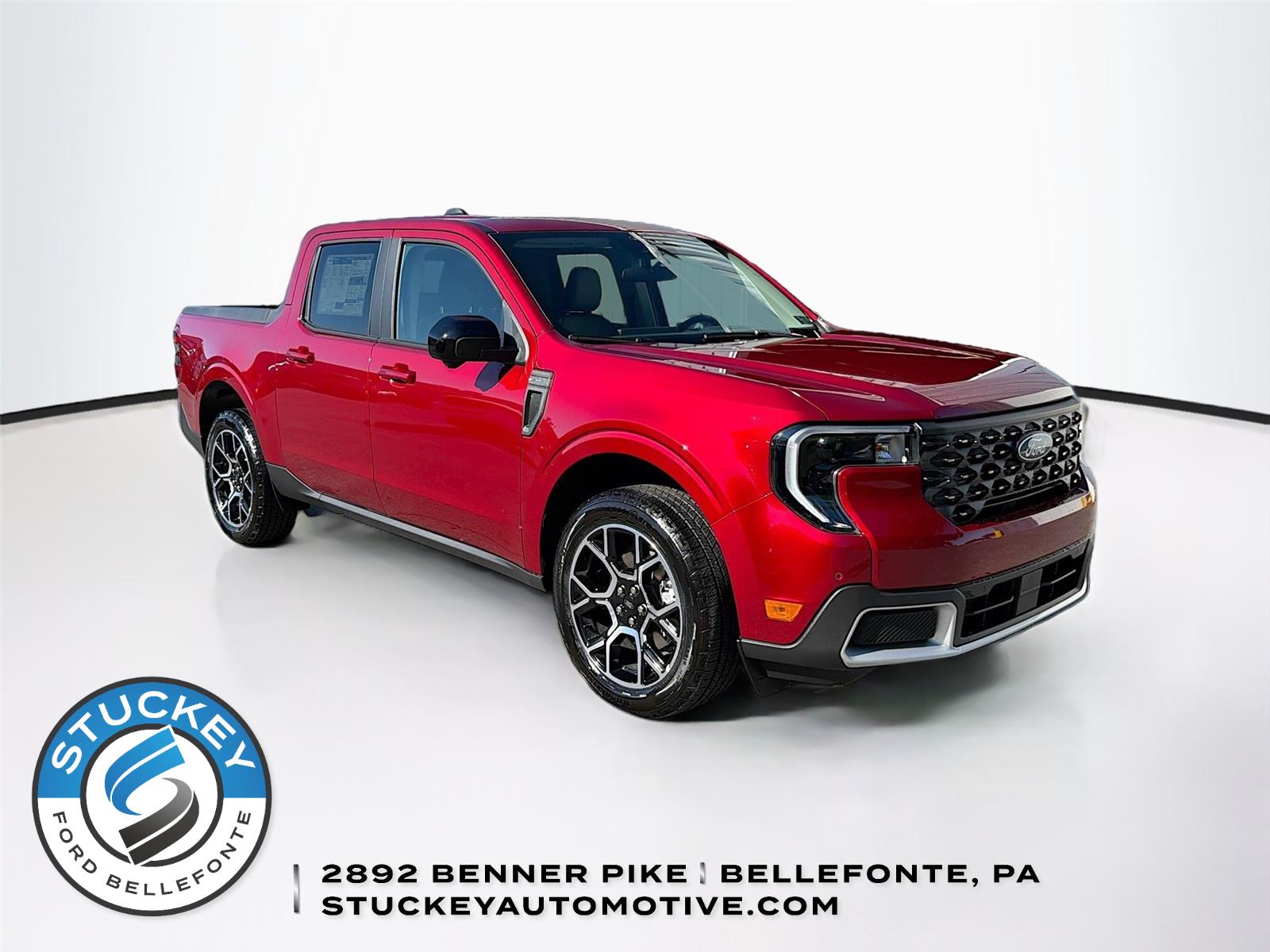 Ruby Red Metallic Tinted Clearcoat 2026 Ford Maverick Pickup Truck All-Wheel Drive 1-Speed Dual Clutch