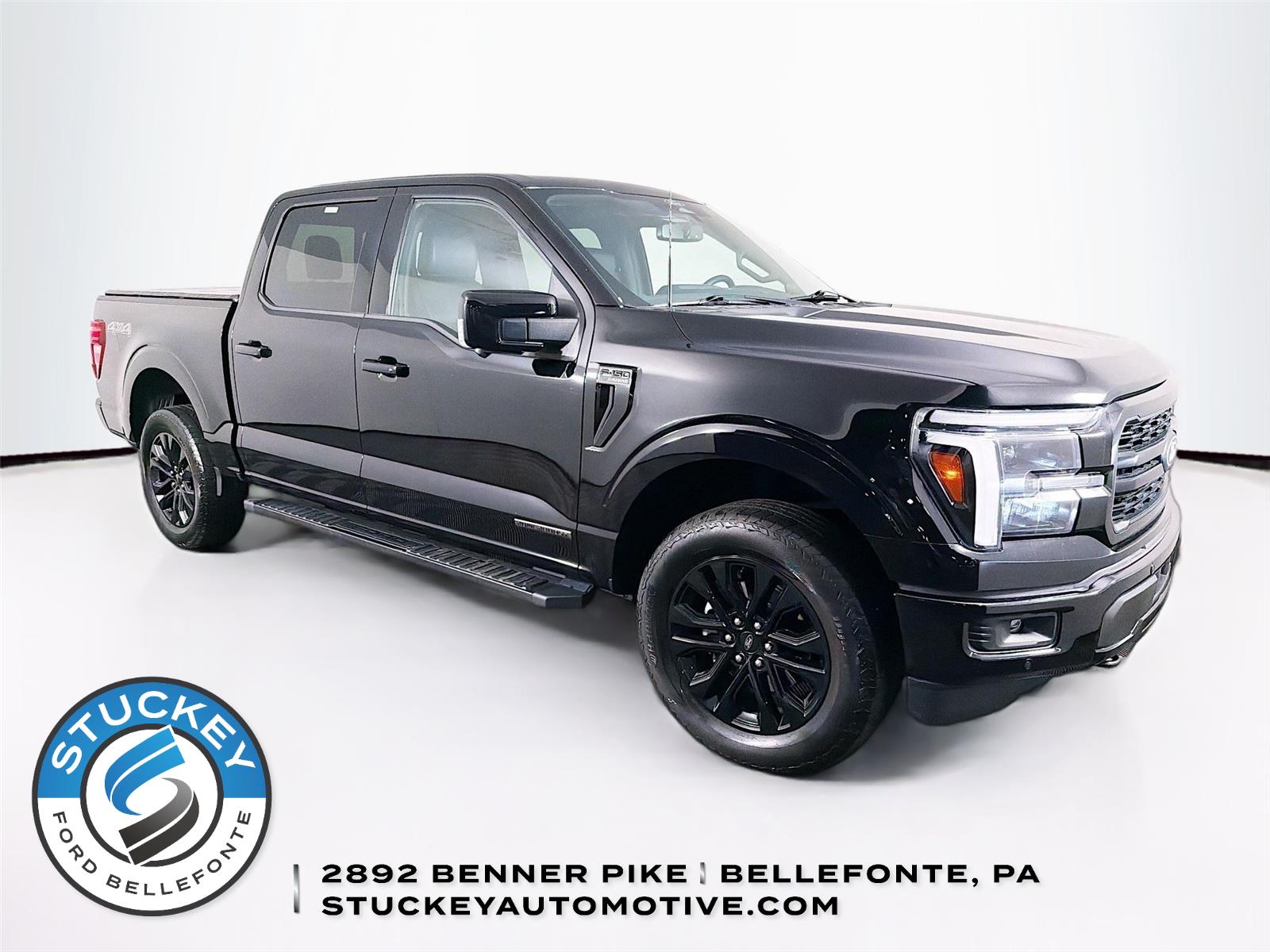 Agate Black 2025 Ford F-150 Pickup Truck Four-Wheel Drive Automatic