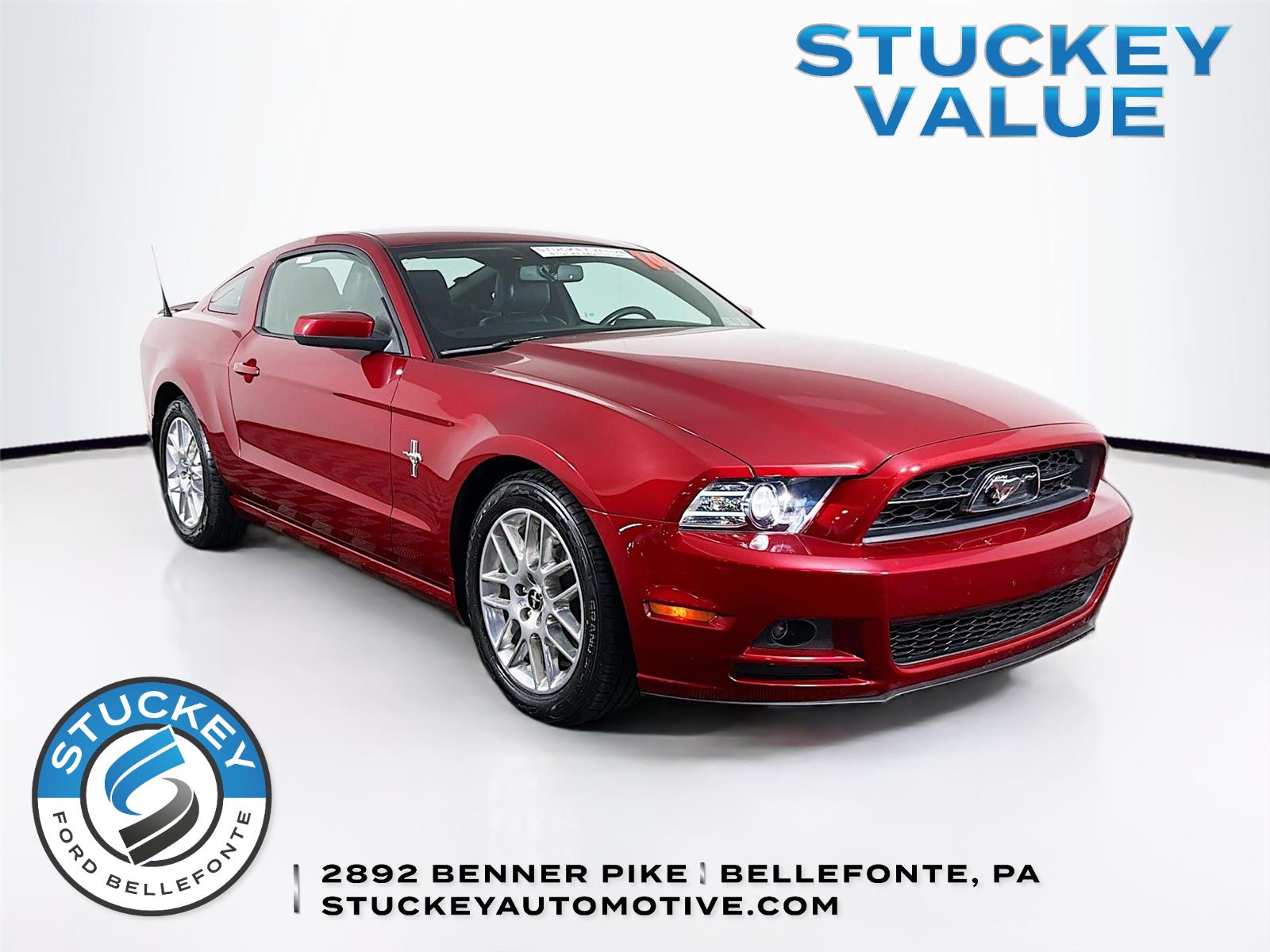 Ruby Red Metallic Tinted Clearcoat 2014 Ford Mustang Coupe Rear-Wheel Drive 6-Speed Automatic