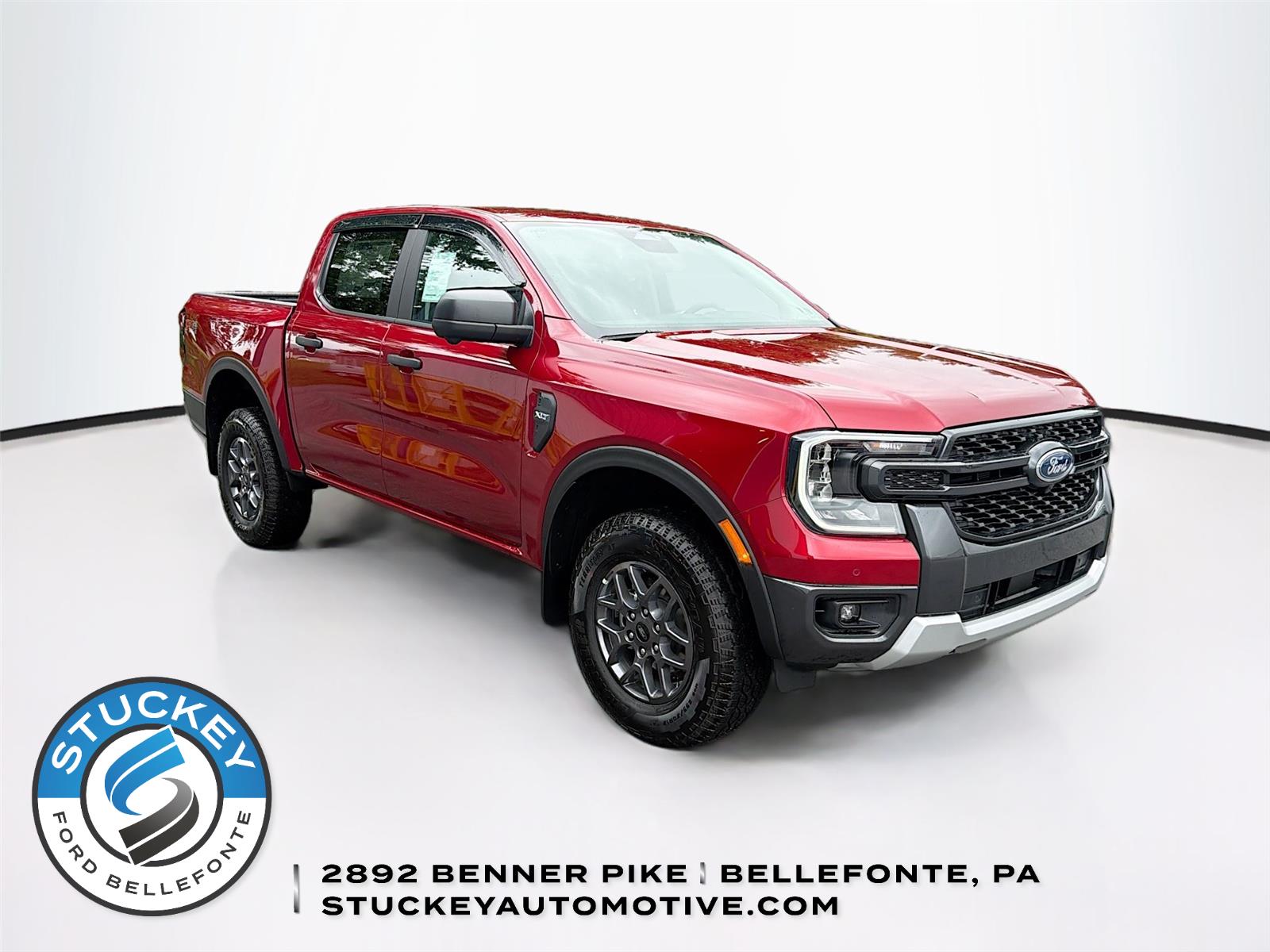 Ruby Red Metallic Tinted Clearcoat 2026 Ford Ranger Pickup Truck Four-Wheel Drive Automatic