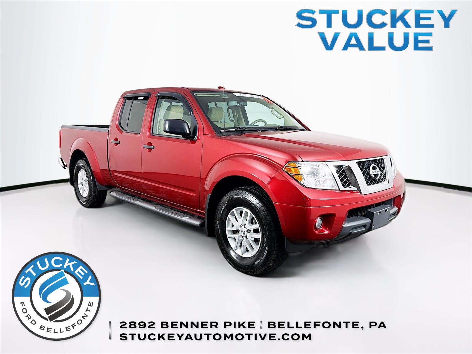 Cayenne Red 2016 Nissan Frontier Pickup Truck Four-Wheel Drive Automatic