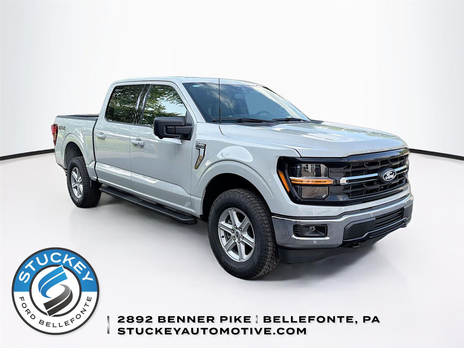 Avalanche Gray 2026 Ford F-150 Pickup Truck Four-Wheel Drive Automatic