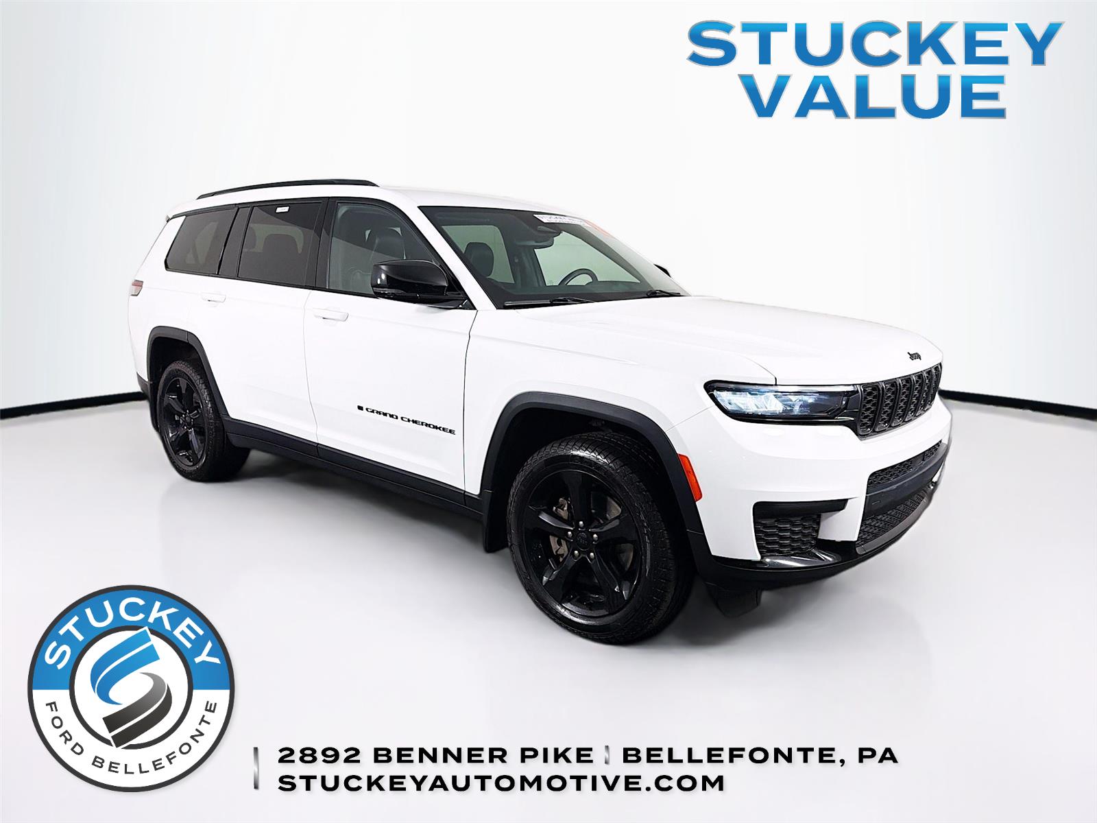 Bright White Clearcoat 2021 Jeep Grand Cherokee L SUV / Crossover Four-Wheel Drive 8-Speed Automatic