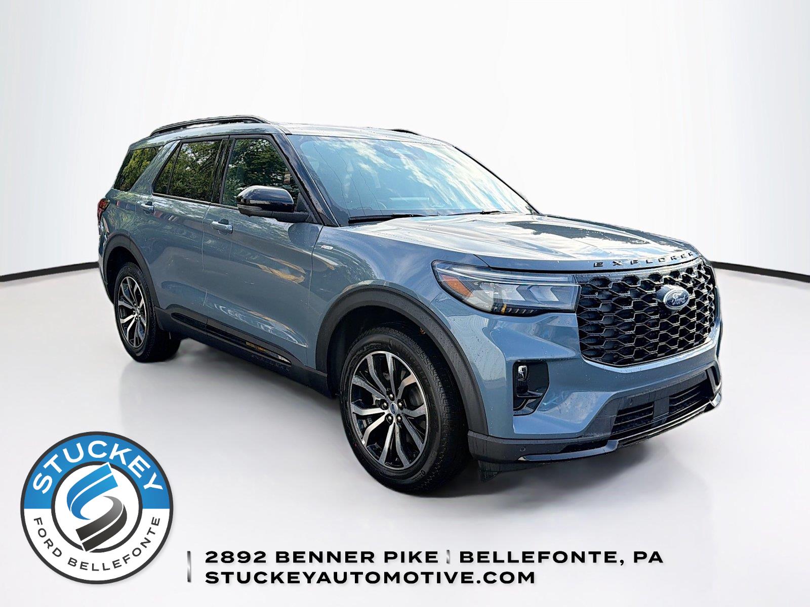 Vapor Blue 2026 Ford Explorer SUV / Crossover All-Wheel Drive Automatic