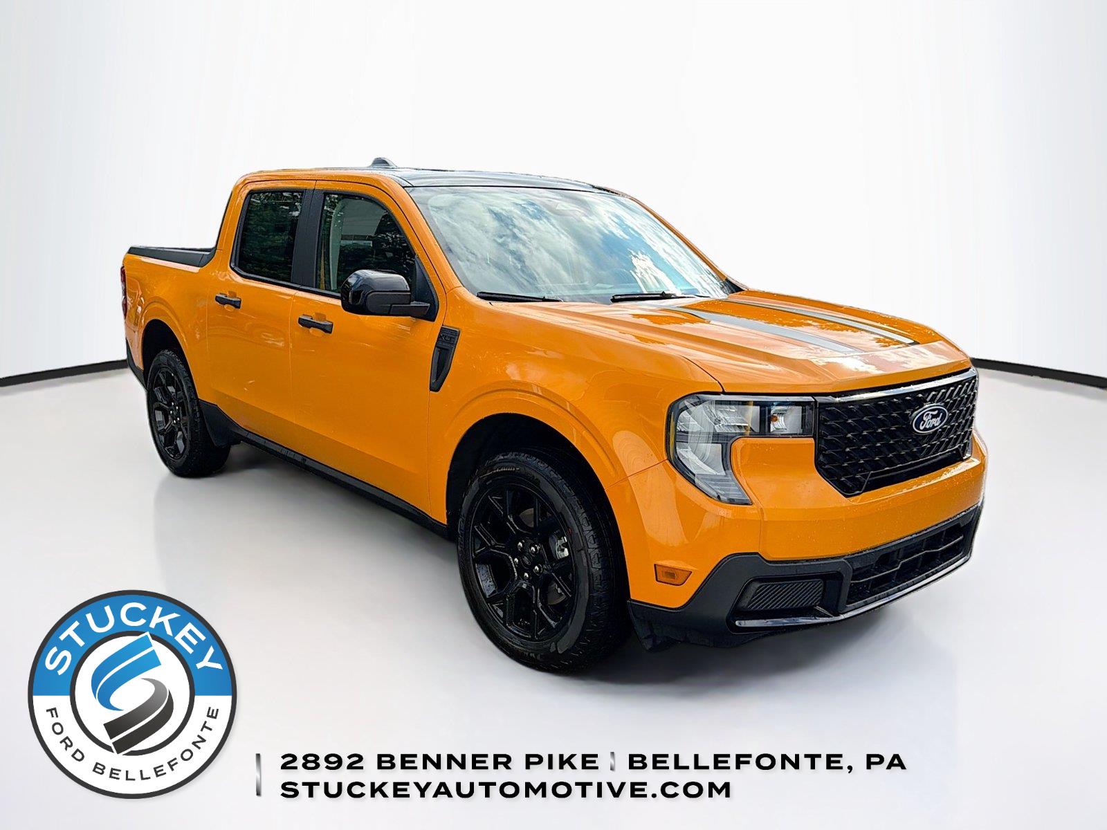 Orange Fury Metallic Tri-Coat 2026 Ford Maverick Pickup Truck All-Wheel Drive 1-Speed Dual Clutch