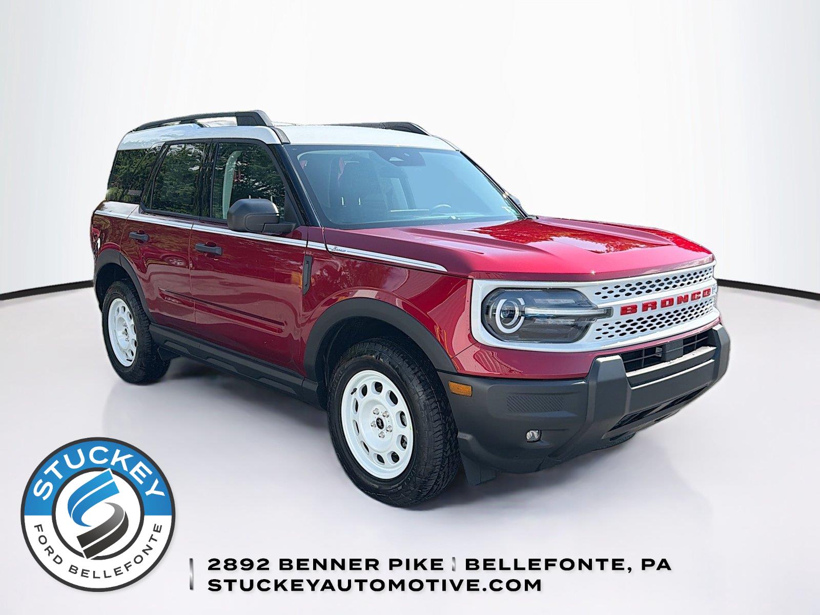 Ruby Red Metallic Tinted Clearcoat 2026 Ford Bronco Sport SUV / Crossover All-Wheel Drive 8-Speed Automatic