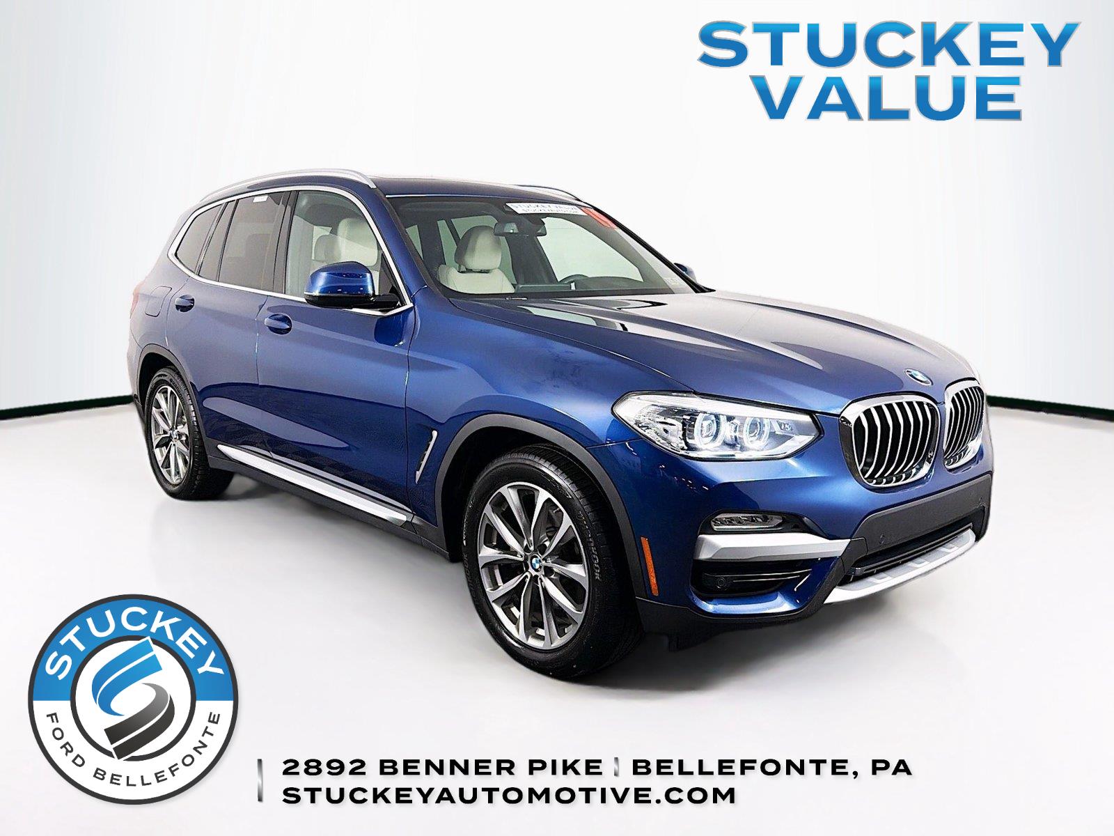 Phytonic Blue Metallic 2019 BMW X3 SUV / Crossover All-Wheel Drive Automatic