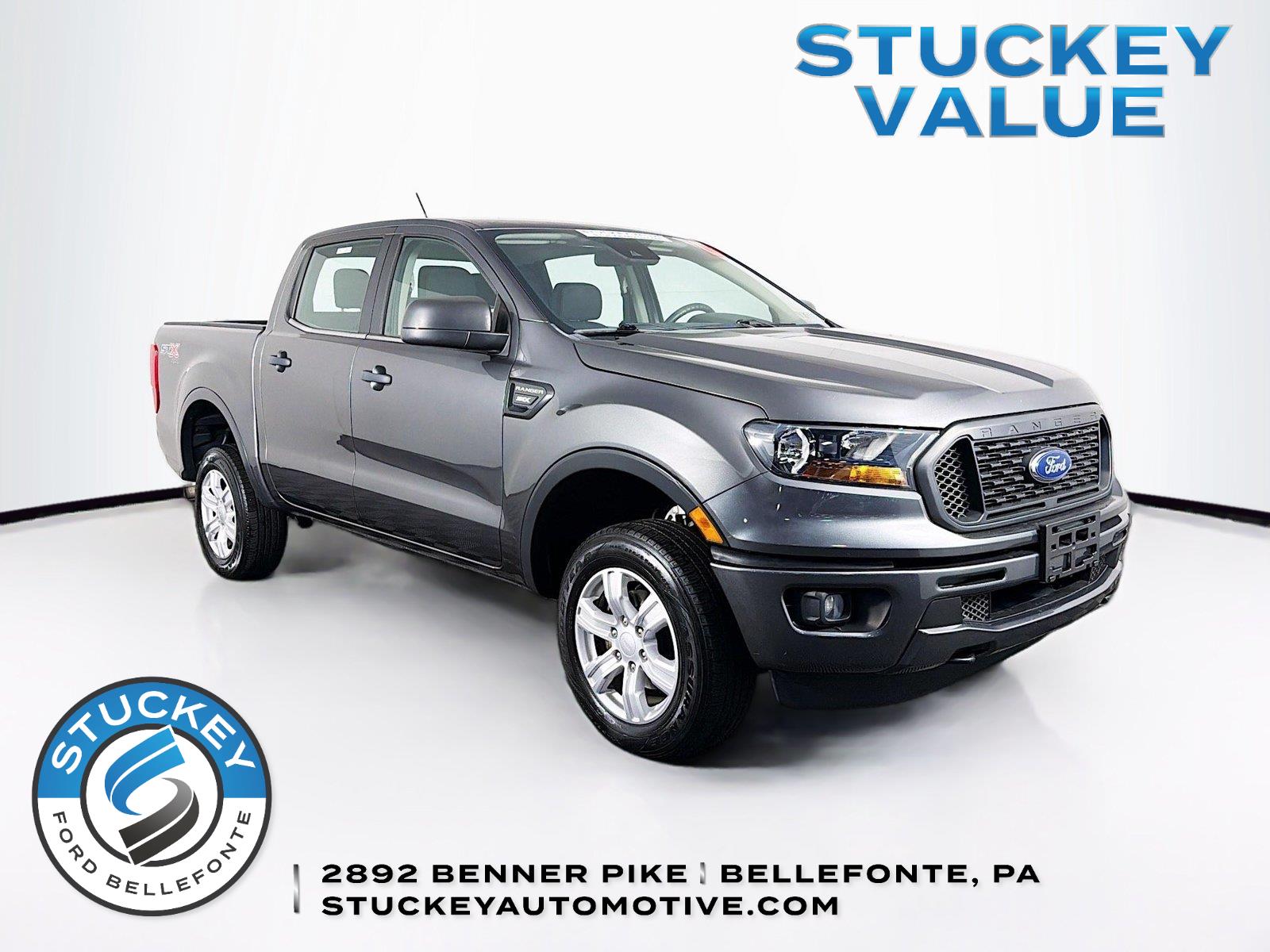 Gray (Magnetic) 2019 Ford Ranger Pickup Truck Four-Wheel Drive Automatic