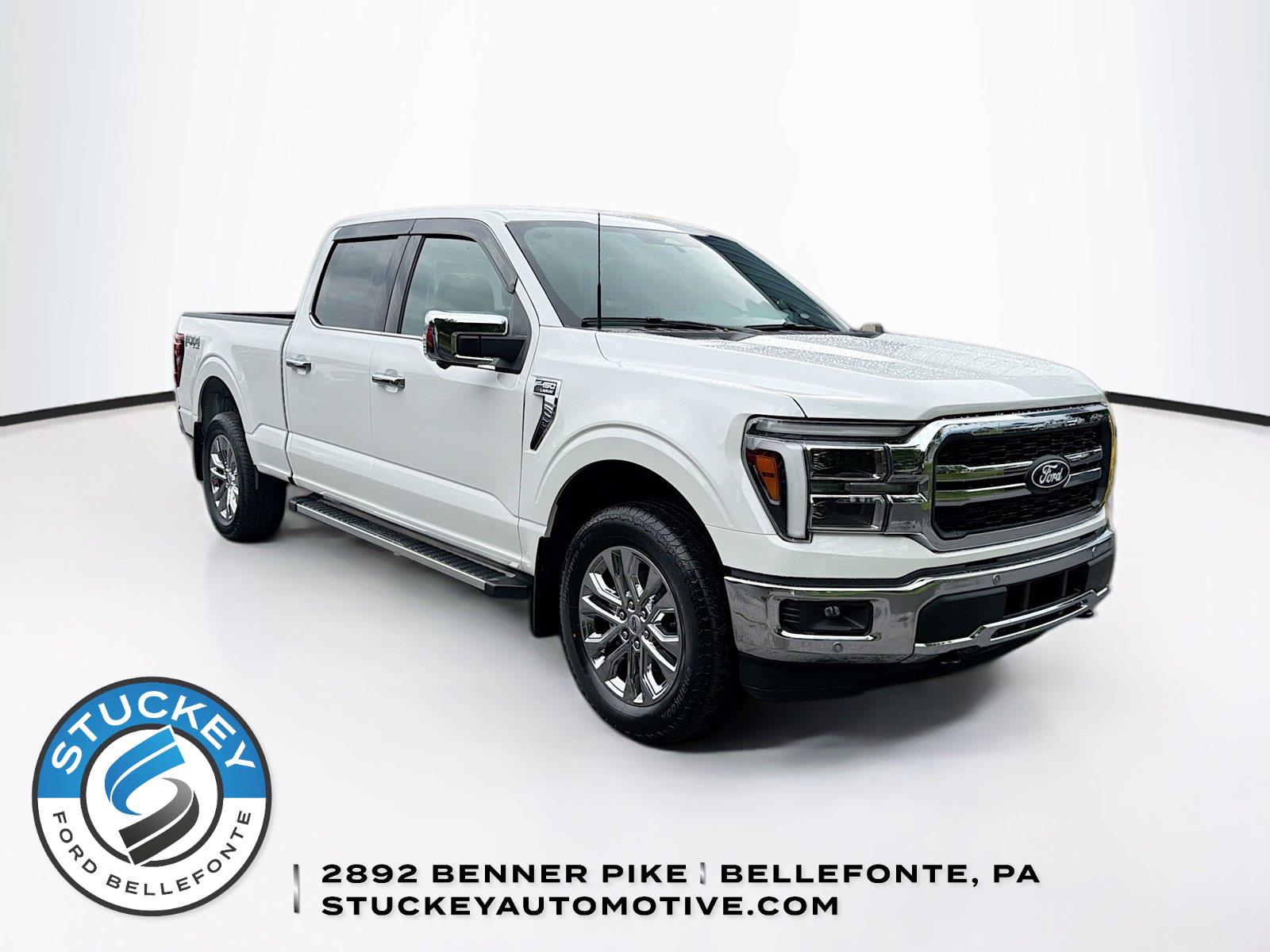 Star White Metallic Tri-Coat 2026 Ford F-150 Pickup Truck Four-Wheel Drive Automatic