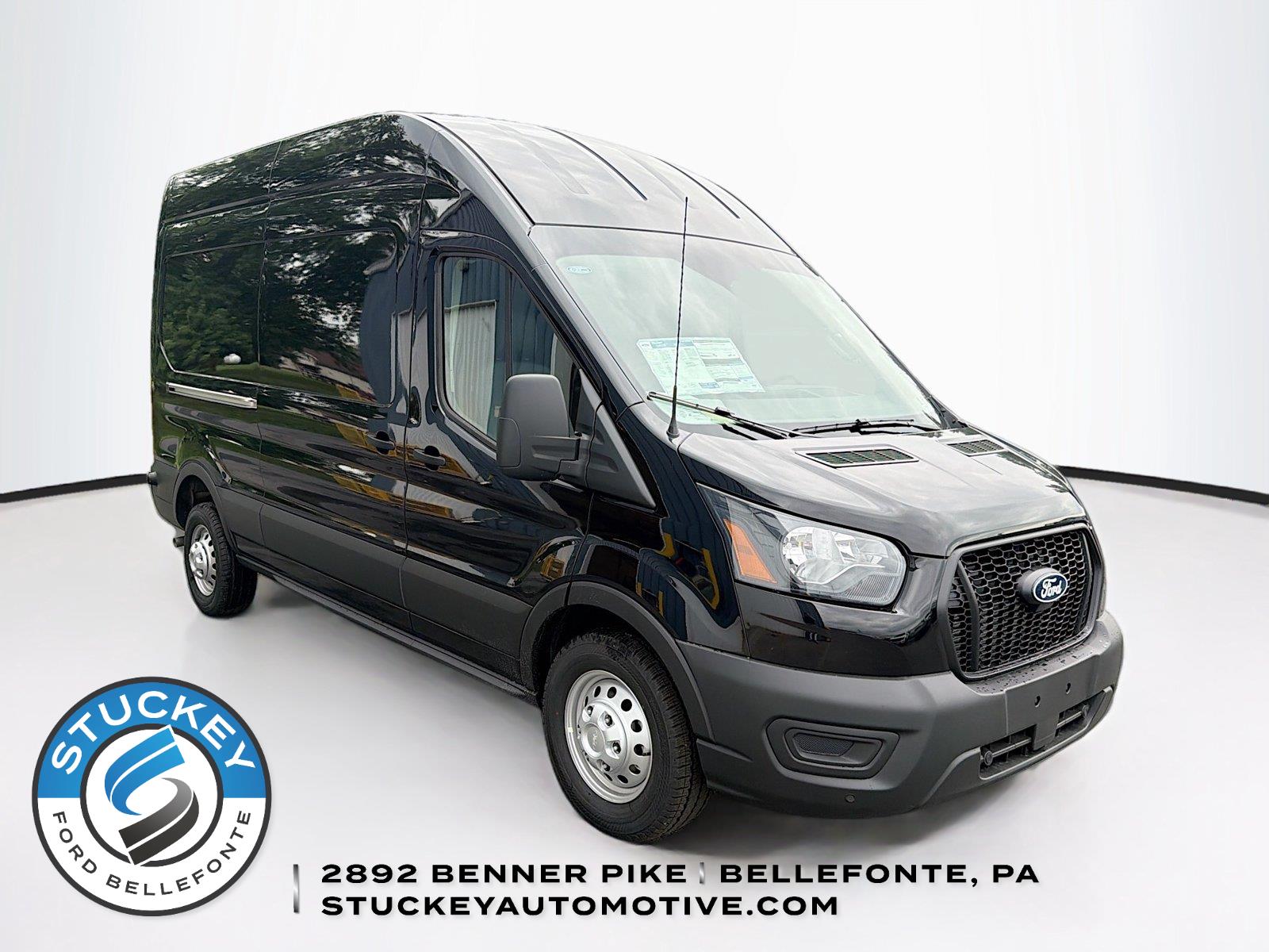 Agate Black 2026 Ford Transit Cargo Van Automatic