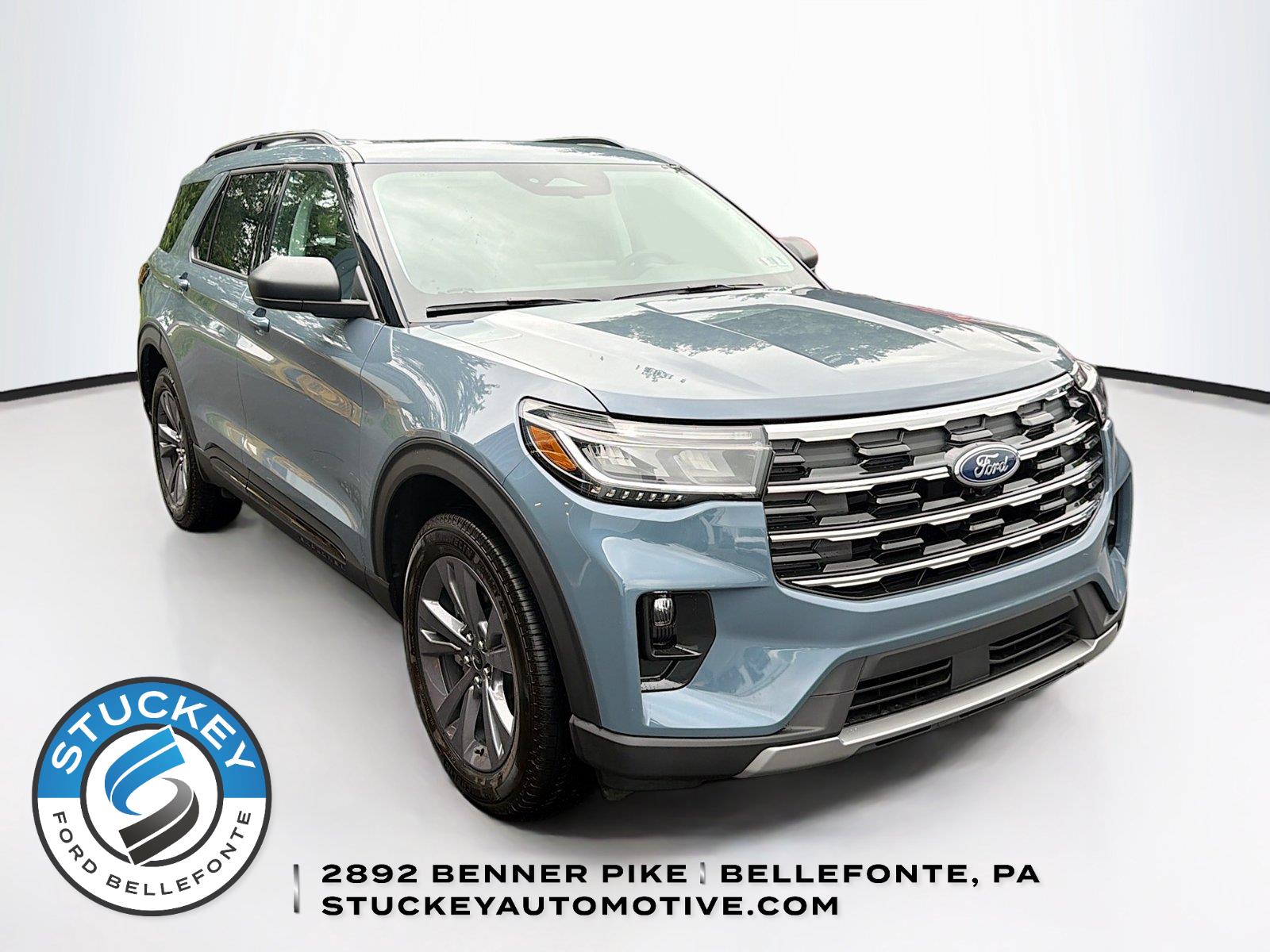 Vapor Blue 2026 Ford Explorer SUV / Crossover All-Wheel Drive Automatic