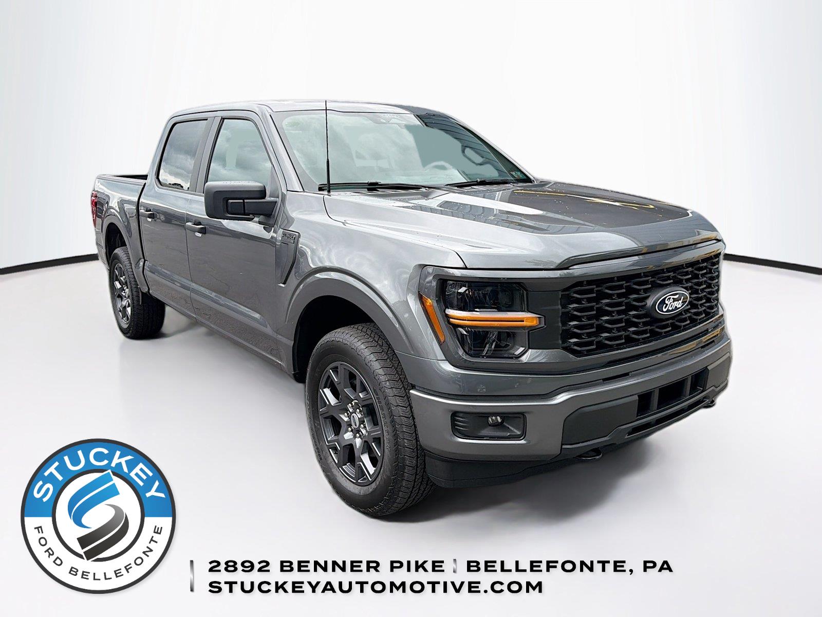 Carbonized Gray 2026 Ford F-150 Pickup Truck Four-Wheel Drive Automatic
