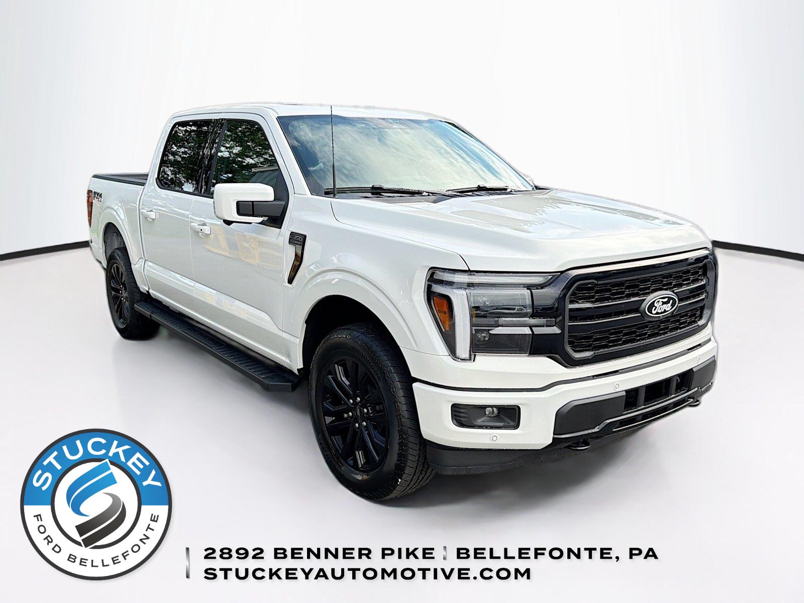 Star White Metallic Tri-Coat 2026 Ford F-150 Pickup Truck Four-Wheel Drive Automatic