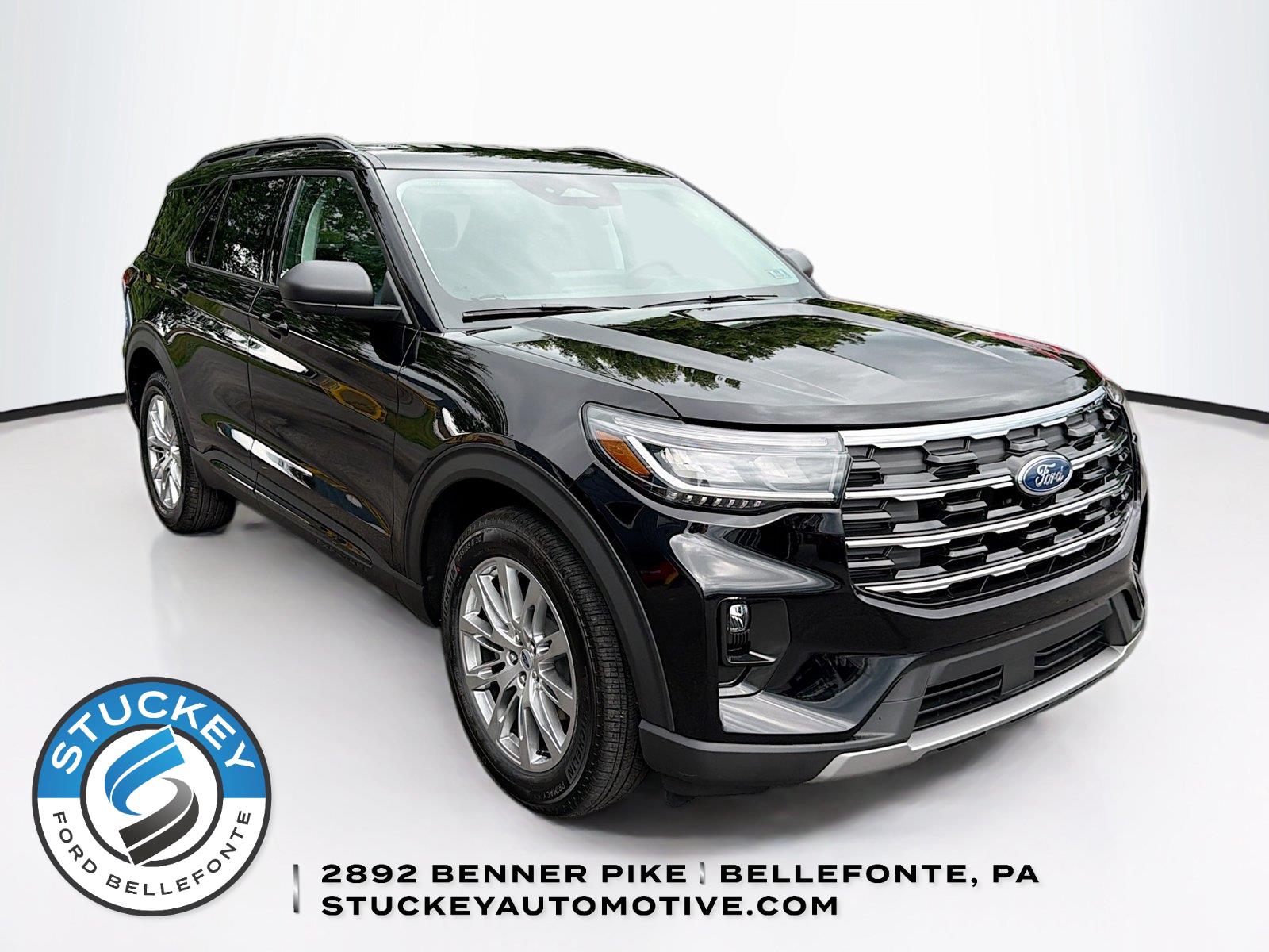 Agate Black 2026 Ford Explorer SUV / Crossover All-Wheel Drive Automatic