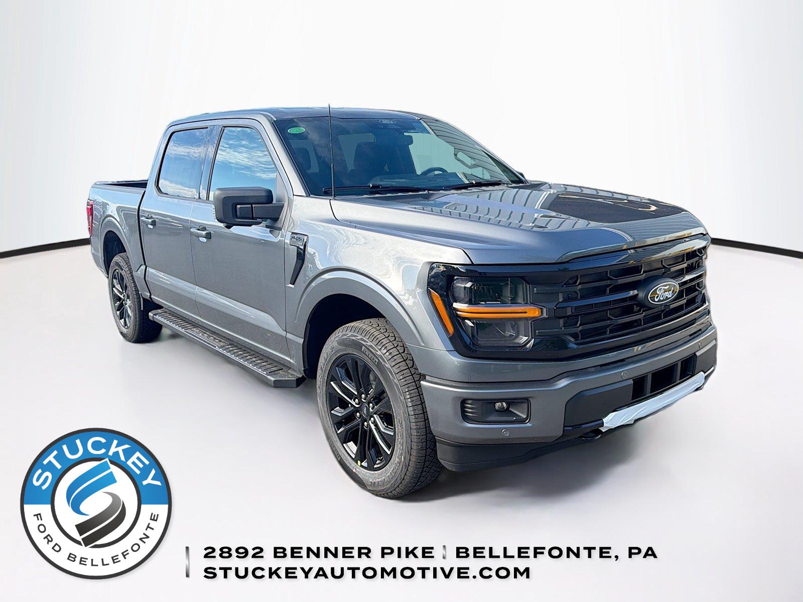 Carbonized Gray 2026 Ford F-150 Pickup Truck Four-Wheel Drive Automatic