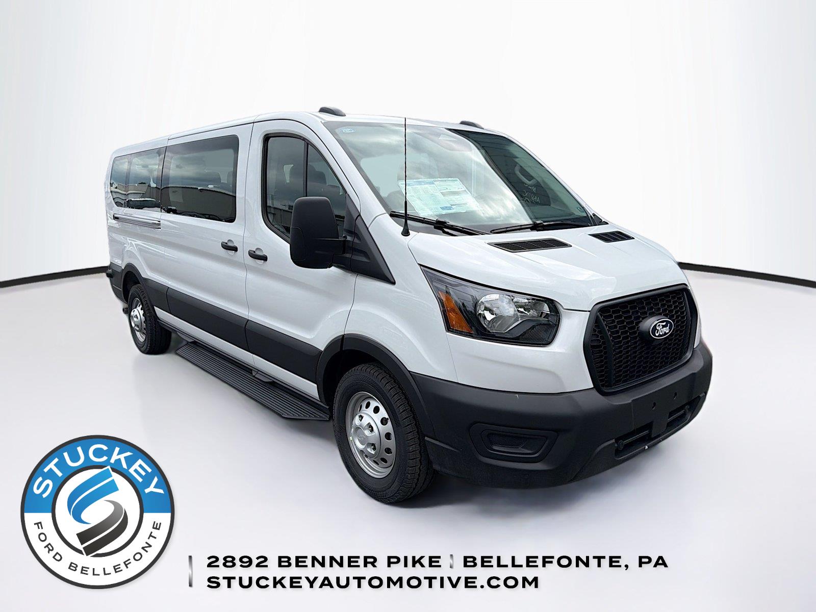 Oxford White 2026 Ford Transit Passenger Van All-Wheel Drive Automatic