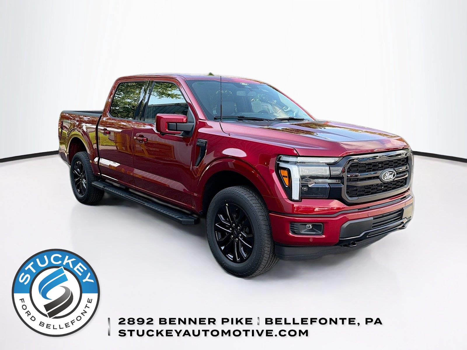 Ruby Red Metallic Tinted Clearcoat 2026 Ford F-150 Pickup Truck Four-Wheel Drive Automatic