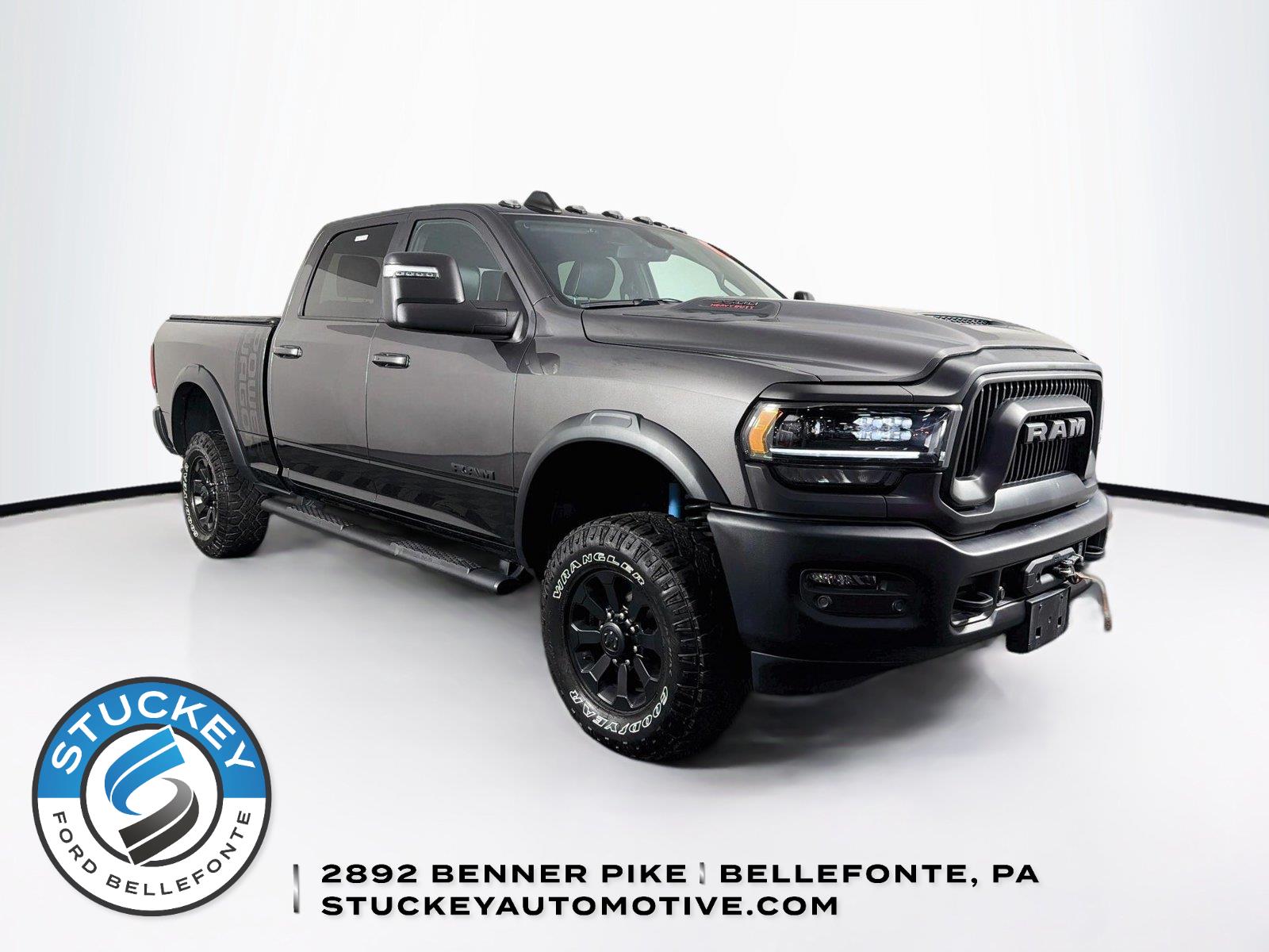 Gray (Granite Crystal Metallic Clearcoat) 2024 RAM 2500 Pickup Truck Four-Wheel Drive 8-Speed Automatic