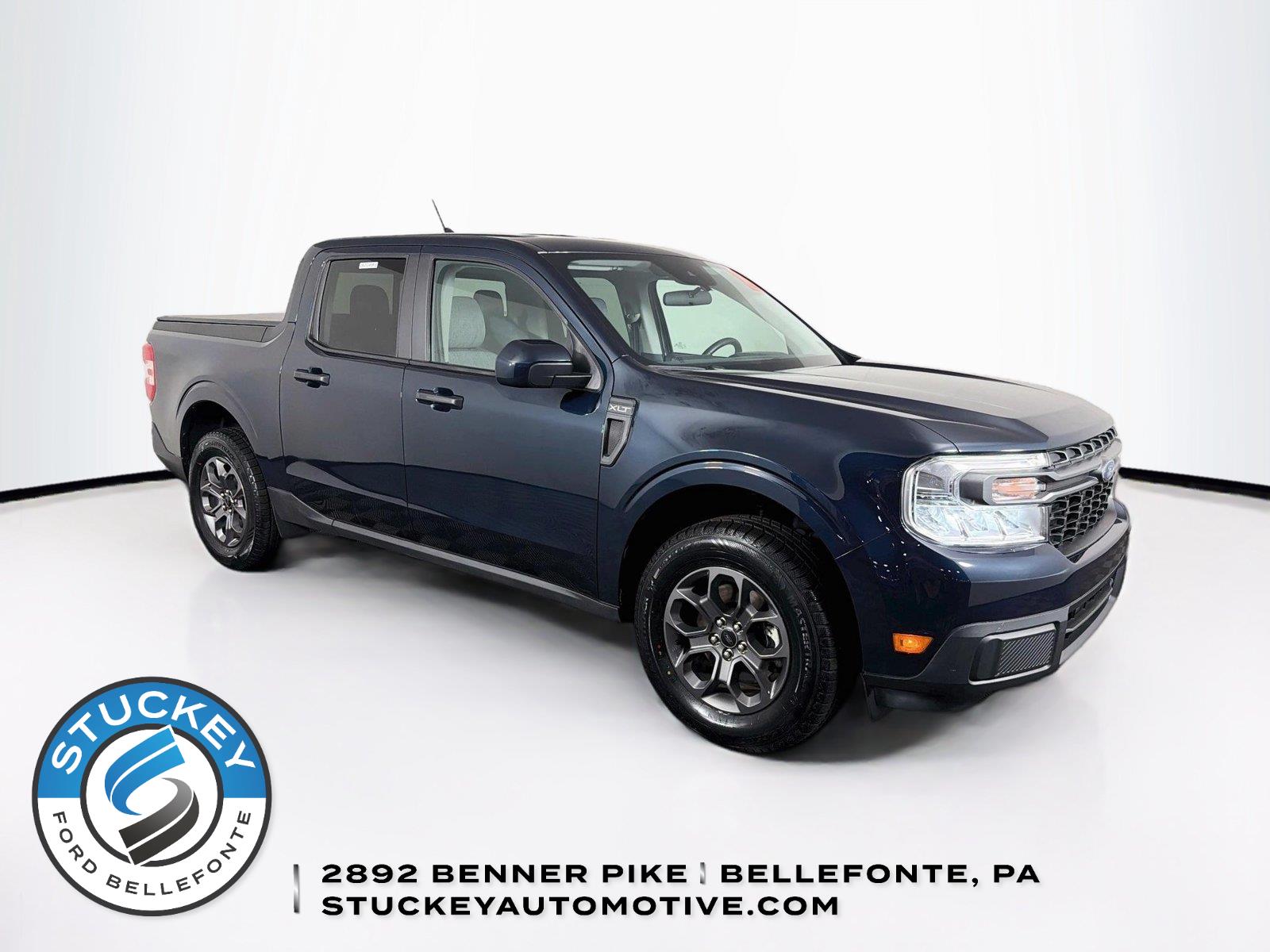Alto Blue Metallic Tinted Clearcoat 2022 Ford Maverick Pickup Truck All-Wheel Drive 8-Speed Automatic
