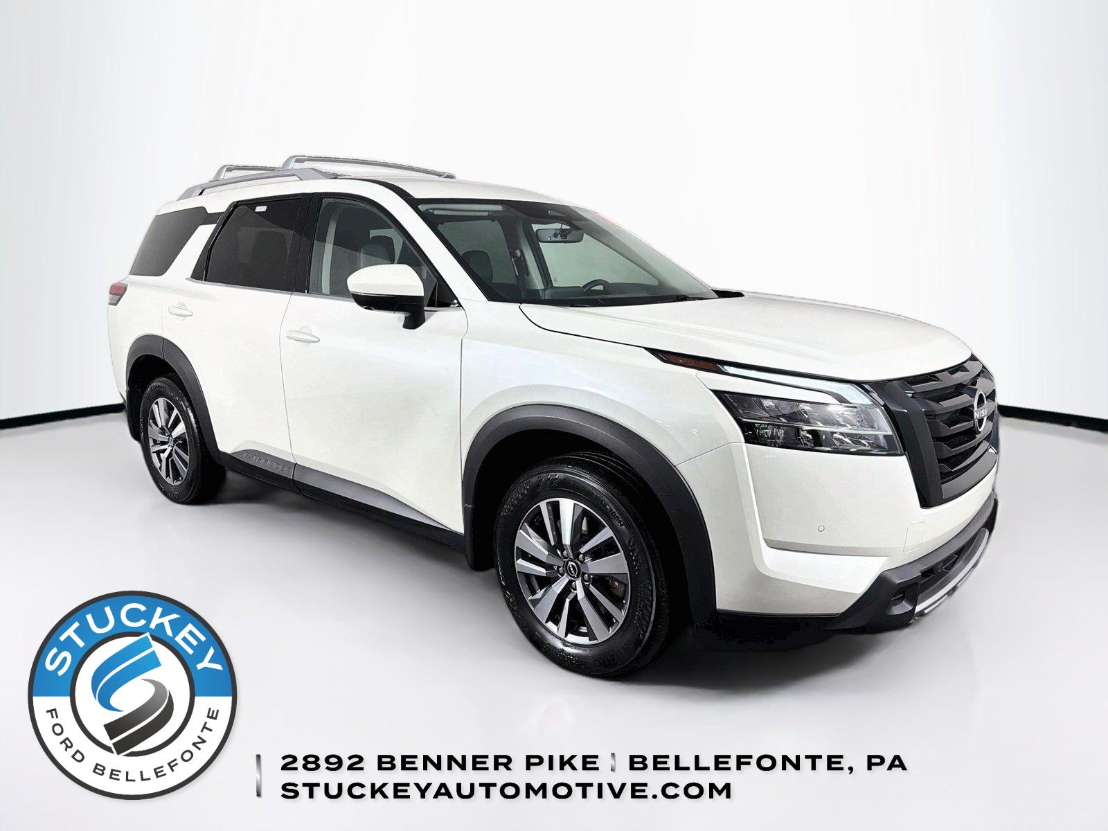 Pearl White Tricoat 2023 Nissan Pathfinder SUV / Crossover All-Wheel Drive Automatic