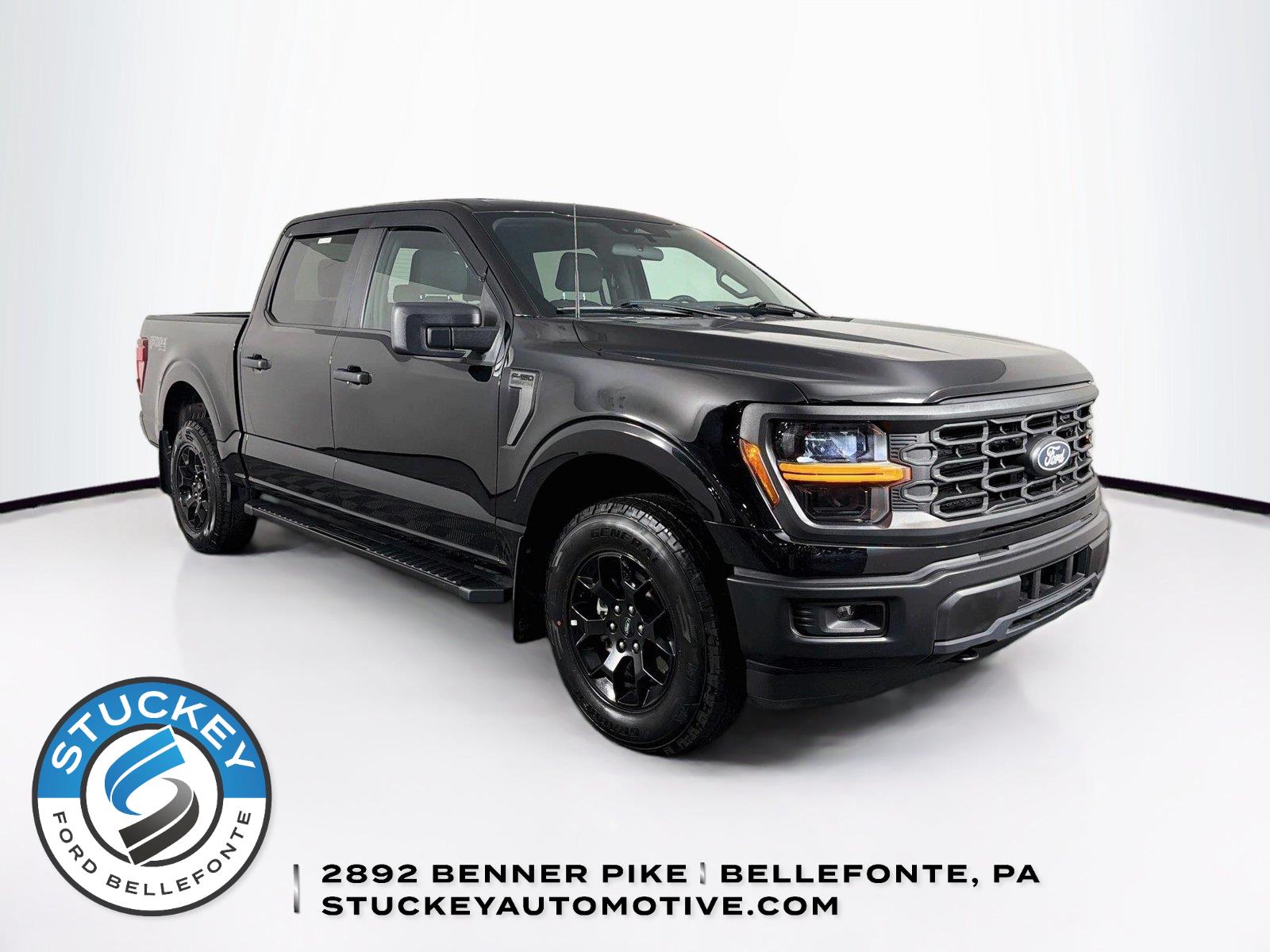 Agate Black 2024 Ford F-150 Pickup Truck Four-Wheel Drive Automatic