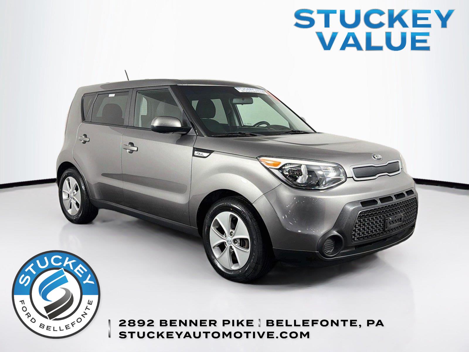 Titanium Gray 2016 Kia Soul Wagon Front-Wheel Drive 6-Speed Automatic
