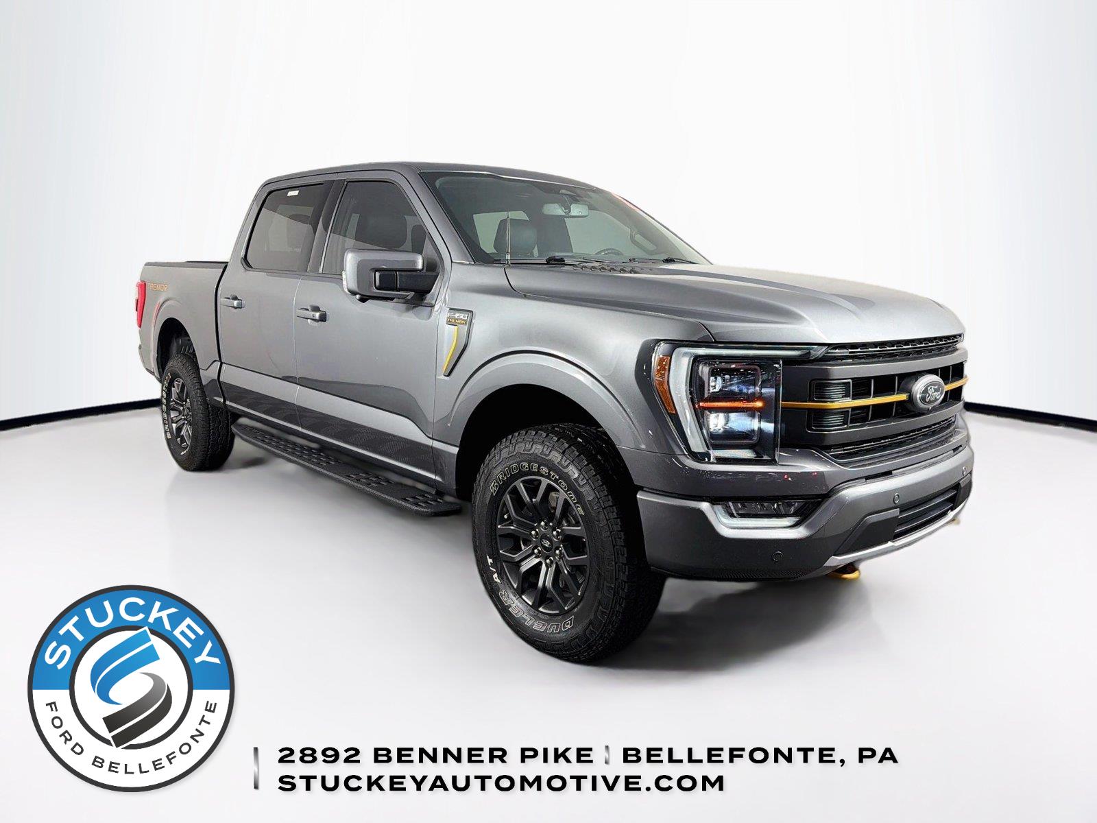 Carbonized Gray 2023 Ford F-150 Pickup Truck Four-Wheel Drive Automatic