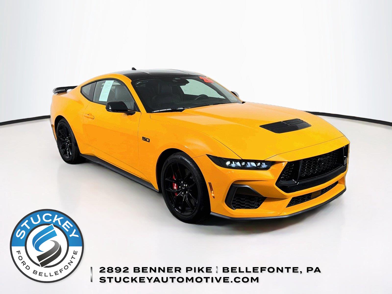 Orange Fury Metallic Tri-Coat 2026 Ford Mustang Coupe Rear-Wheel Drive 6-Speed Manual
