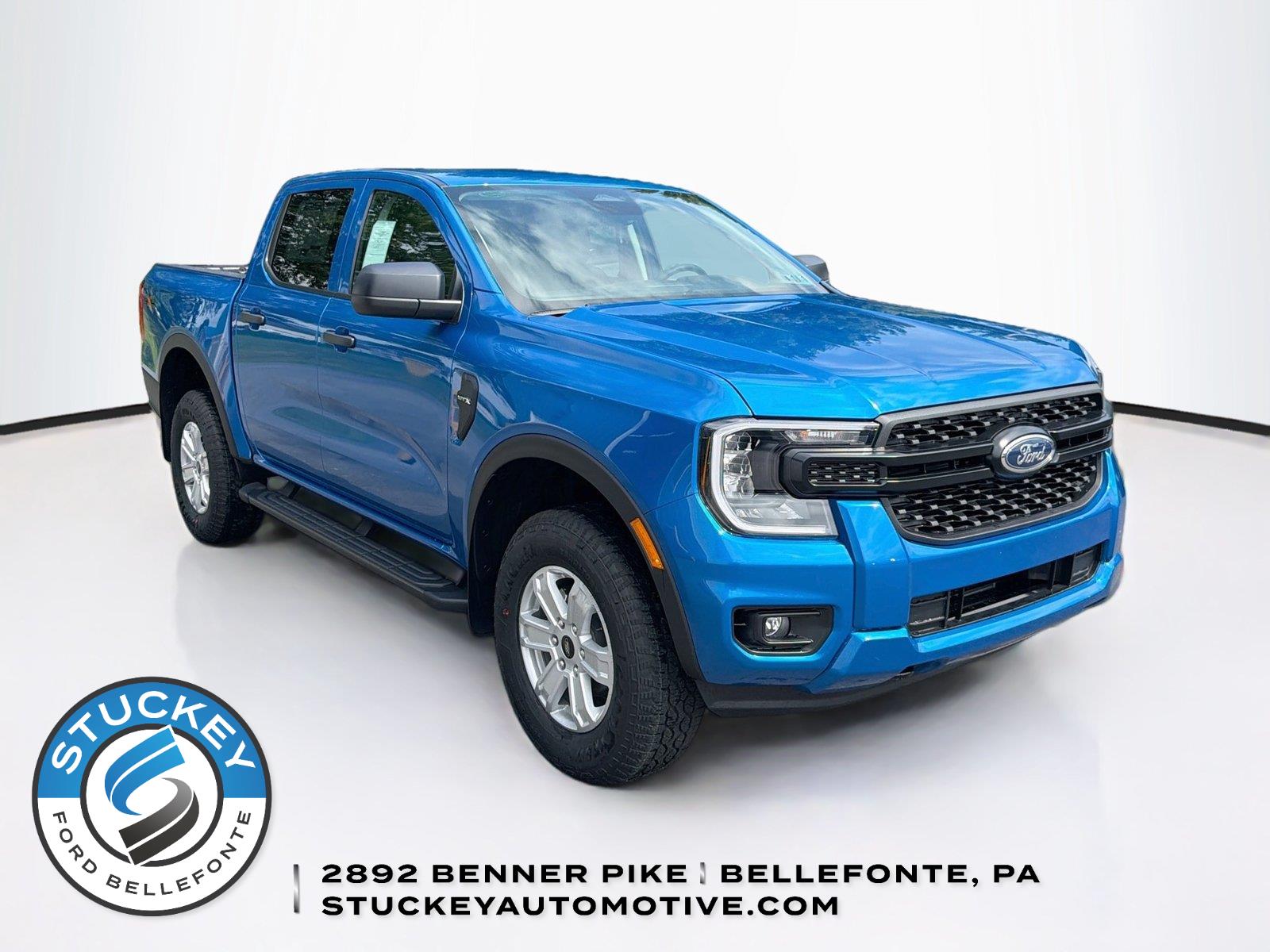 Velocity Blue 2026 Ford Ranger Pickup Truck Four-Wheel Drive Automatic