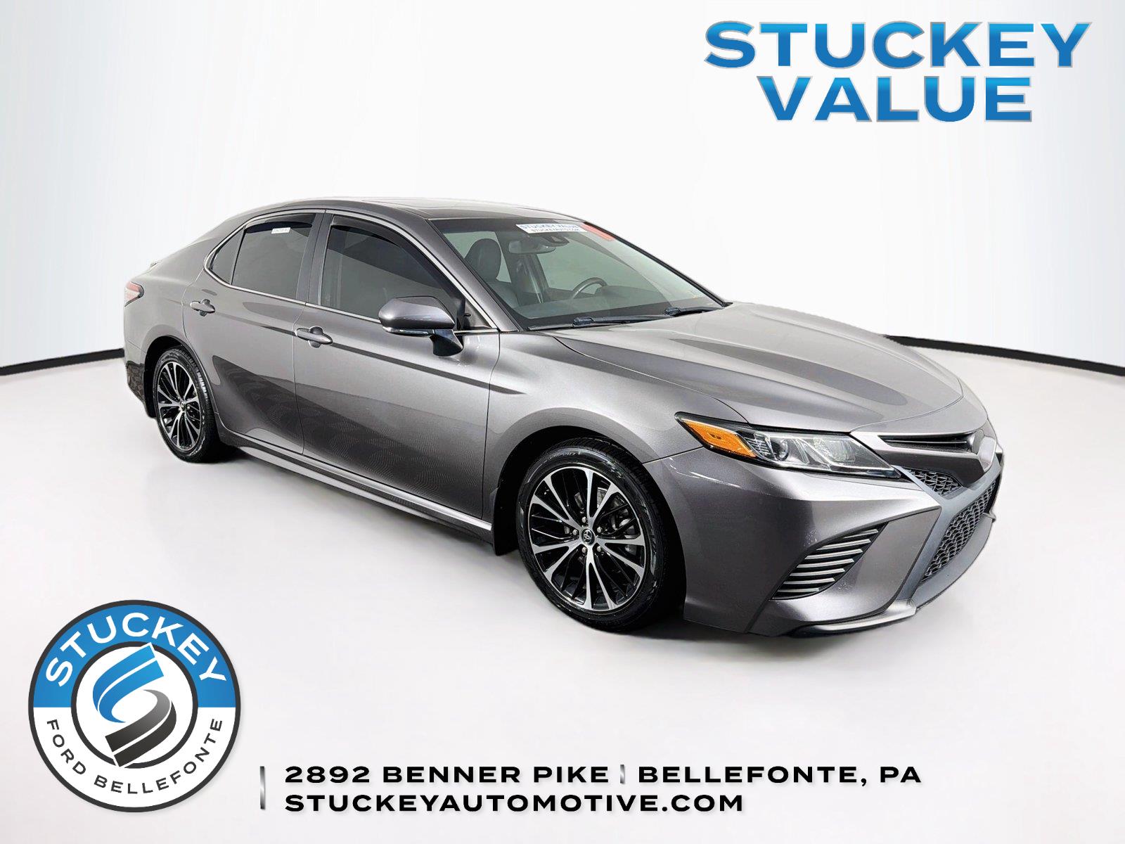 Predawn Gray Mica 2018 Toyota Camry Sedan Front-Wheel Drive 8-Speed Automatic