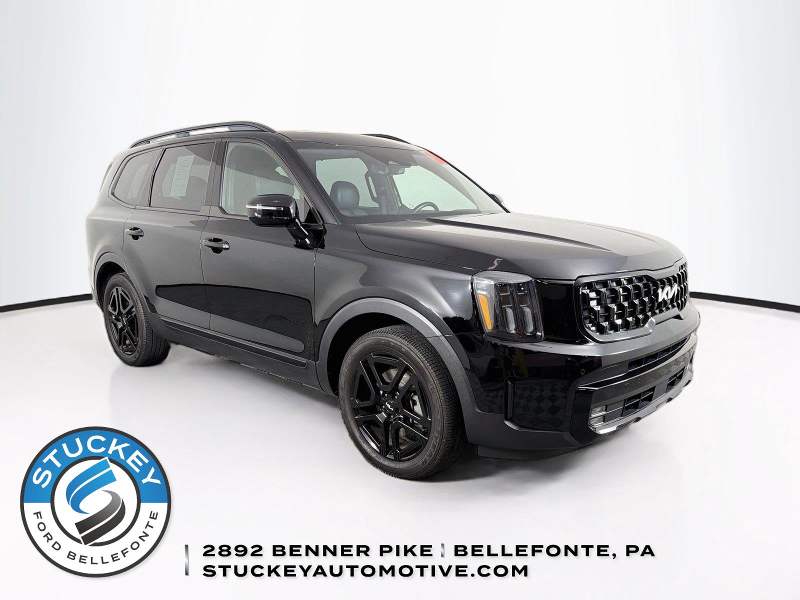Ebony Black 2024 Kia Telluride SUV / Crossover All-Wheel Drive 8-Speed Automatic