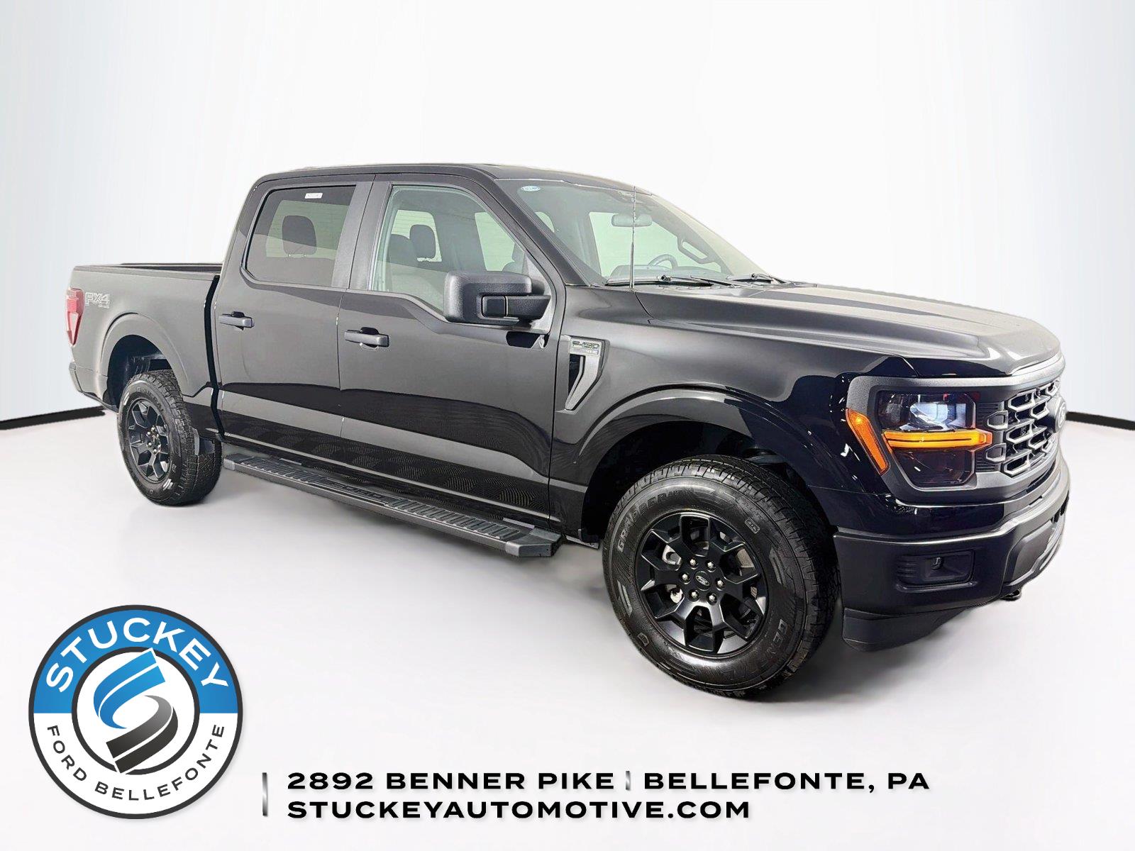 Agate Black 2025 Ford F-150 Pickup Truck Four-Wheel Drive Automatic