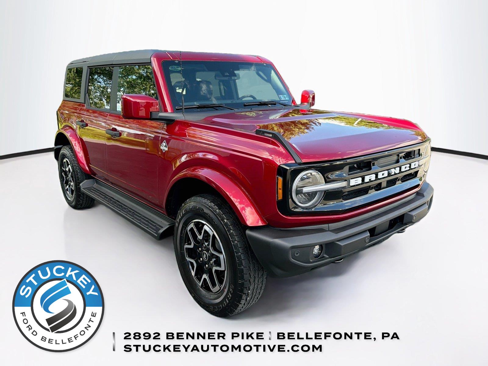 Ruby Red Metallic Tinted Clearcoat 2026 Ford Bronco SUV / Crossover Four-Wheel Drive Automatic