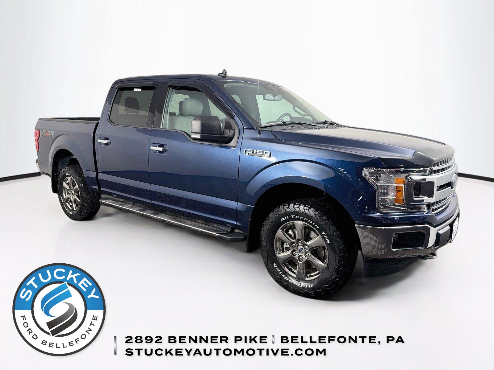 Blue Jeans 2020 Ford F-150 Pickup Truck Four-Wheel Drive Automatic