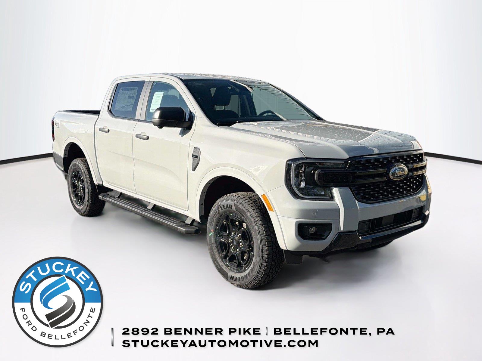 Avalanche Gray 2026 Ford Ranger Pickup Truck Four-Wheel Drive Automatic