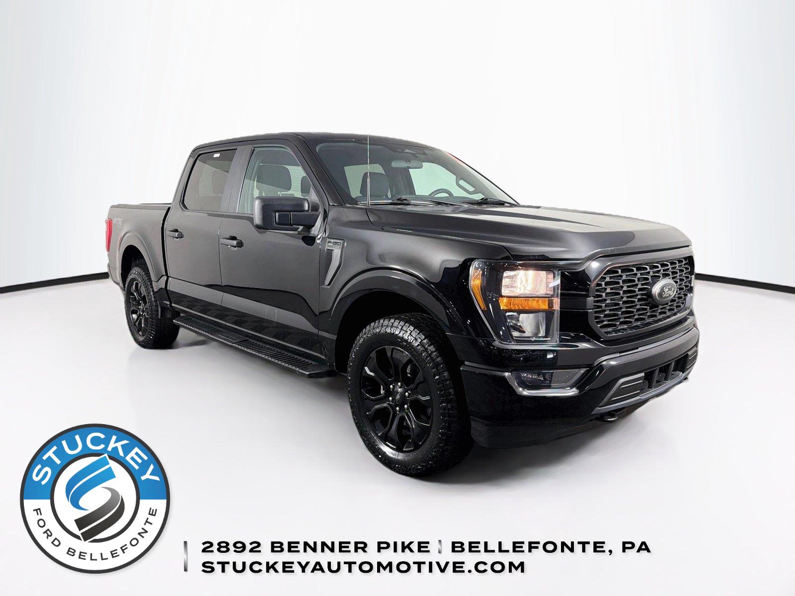 Agate Black 2023 Ford F-150 Pickup Truck Four-Wheel Drive Automatic