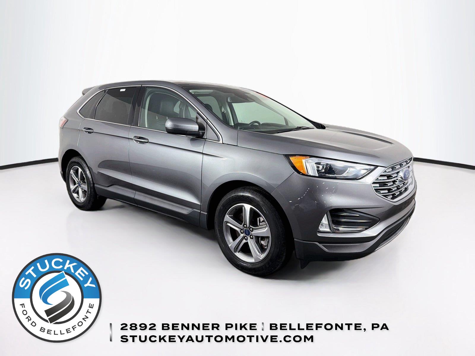 Carbonized Gray 2022 Ford Edge SUV / Crossover All-Wheel Drive 8-Speed Automatic