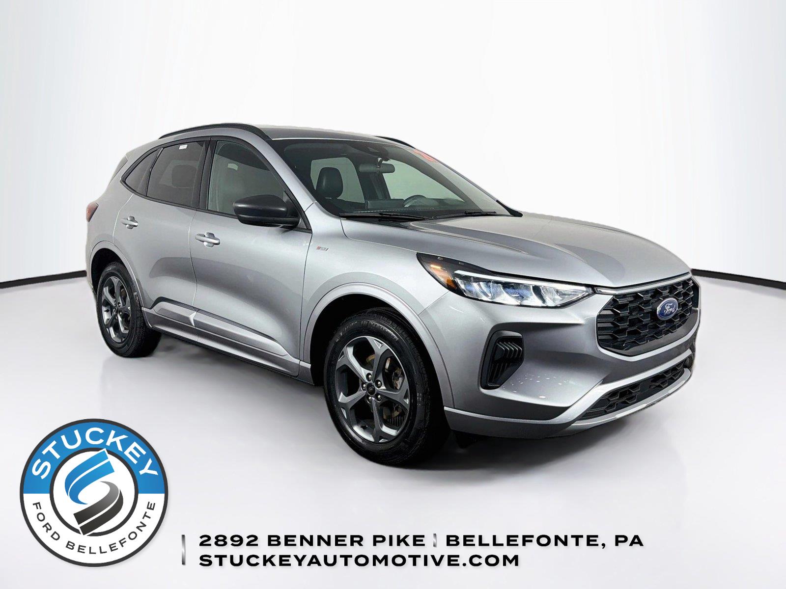 Iconic Silver 2024 Ford Escape SUV / Crossover All-Wheel Drive 8-Speed Automatic