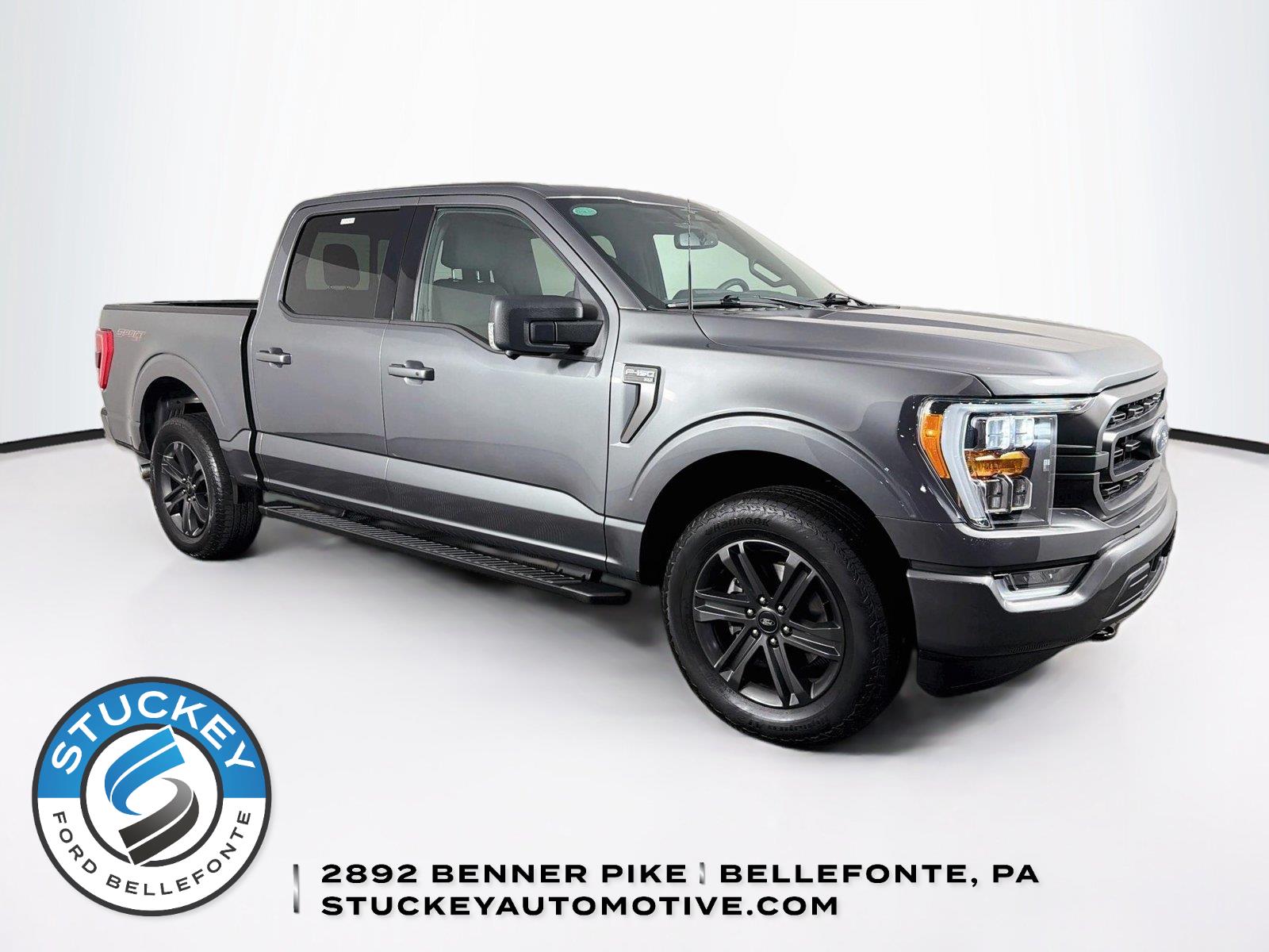 Carbonized Gray 2023 Ford F-150 Pickup Truck Four-Wheel Drive Automatic