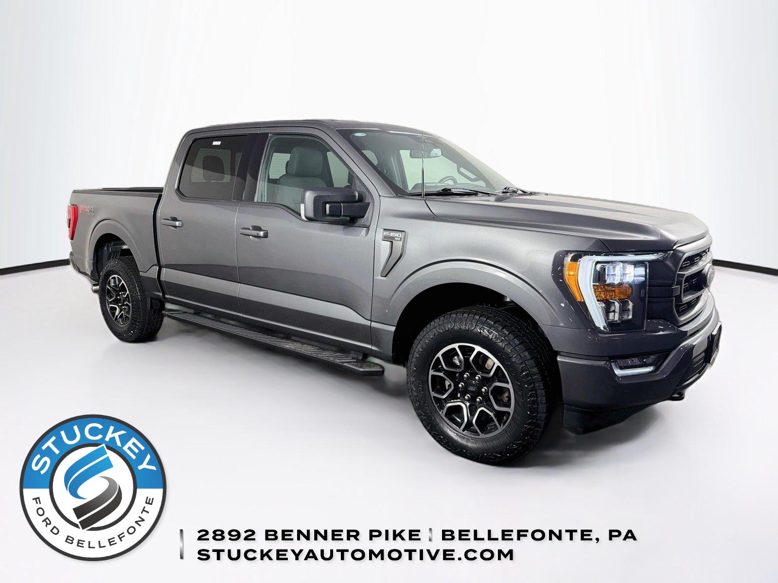 Carbonized Gray 2023 Ford F-150 Pickup Truck Four-Wheel Drive Automatic