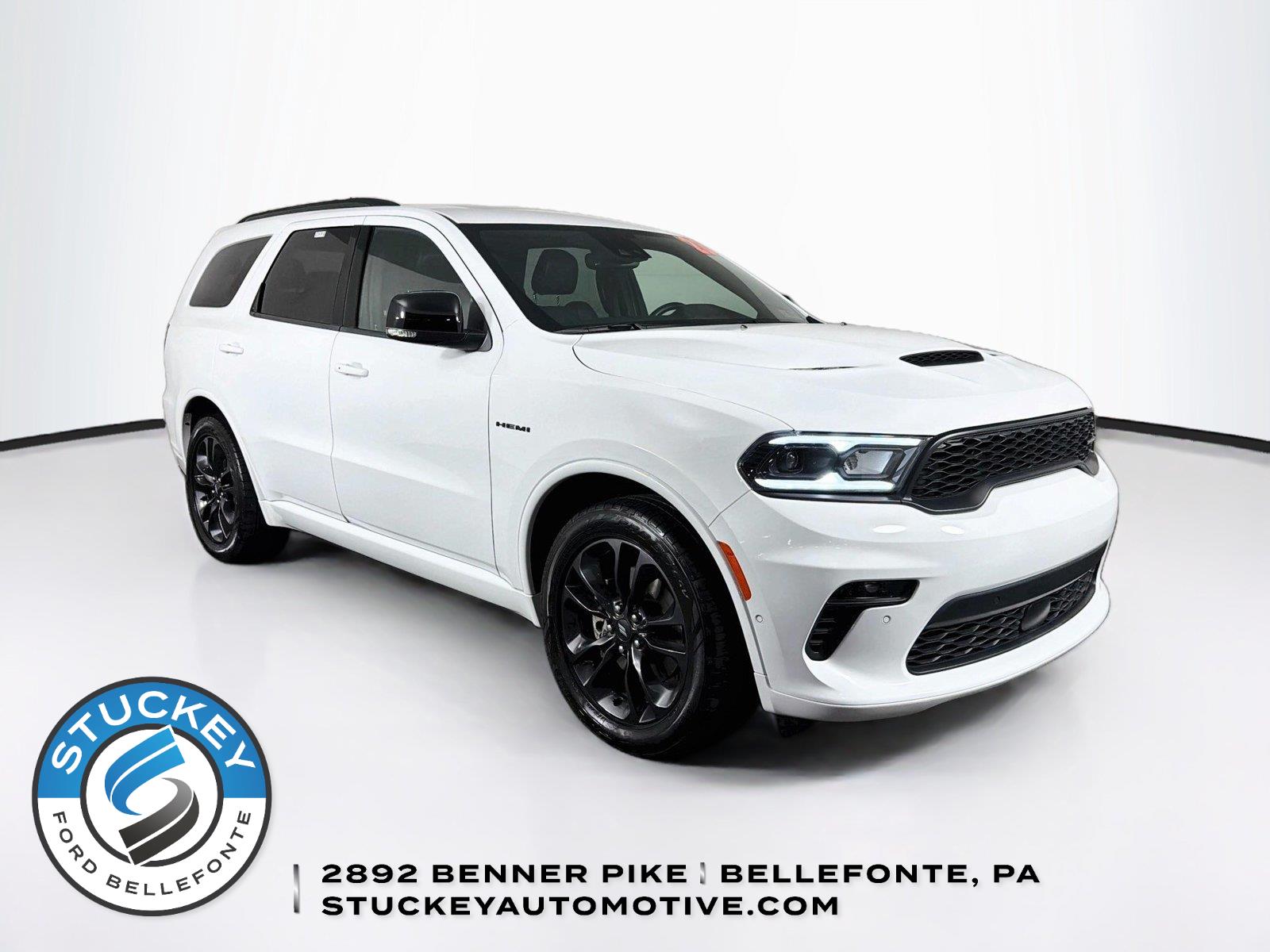 White Knuckle Clearcoat 2023 Dodge Durango SUV / Crossover All-Wheel Drive 8-Speed Automatic