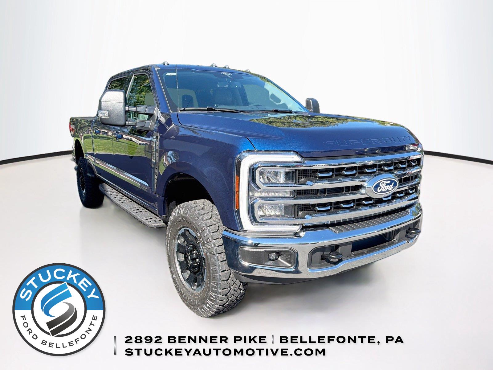 Neptune Blue 2027 Ford F-250 Super Duty Pickup Truck Four-Wheel Drive Automatic