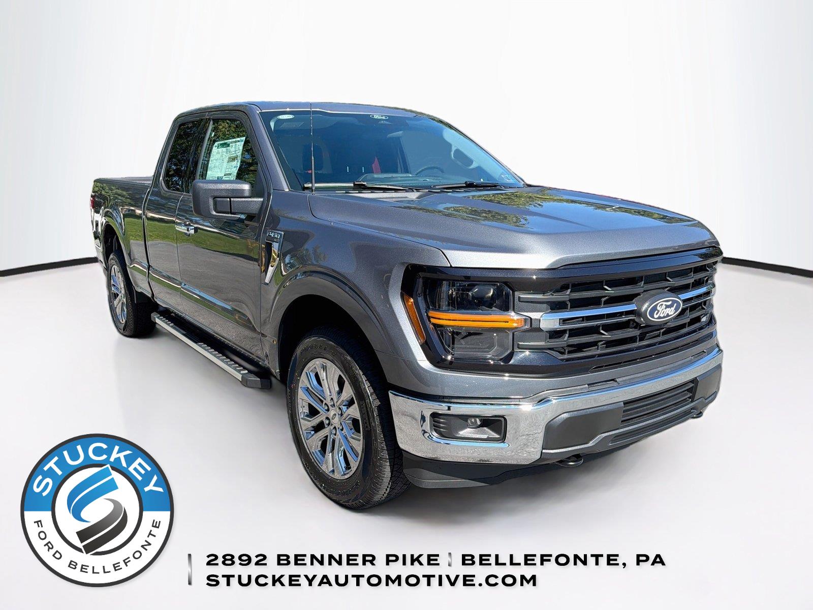 Carbonized Gray 2026 Ford F-150 Pickup Truck Four-Wheel Drive Automatic
