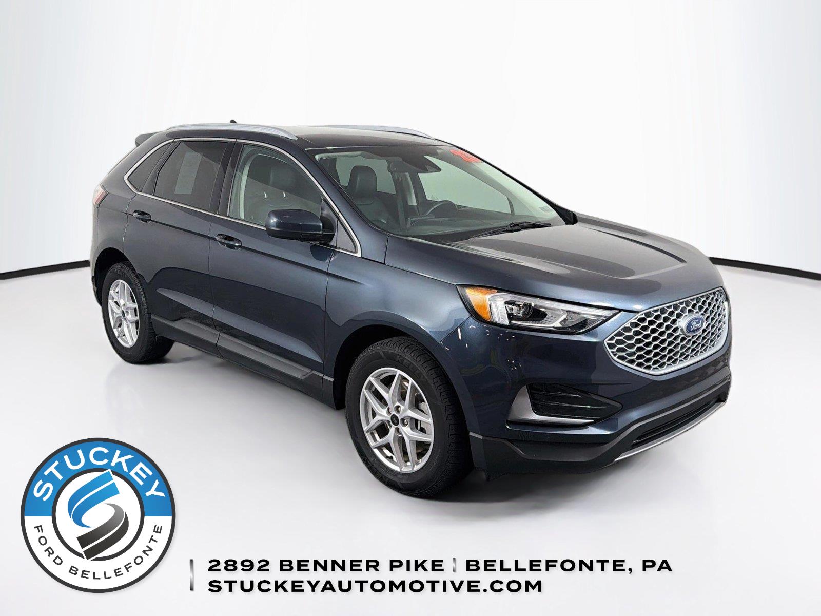 Stone Blue 2023 Ford Edge SUV / Crossover All-Wheel Drive 8-Speed Automatic