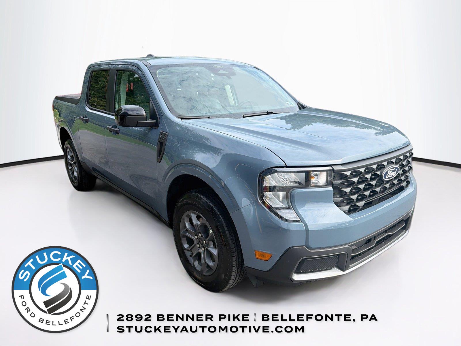 Blue (Azure Gray Metallic Tri-Coat) 2026 Ford Maverick Pickup Truck All-Wheel Drive 1-Speed Dual Clutch