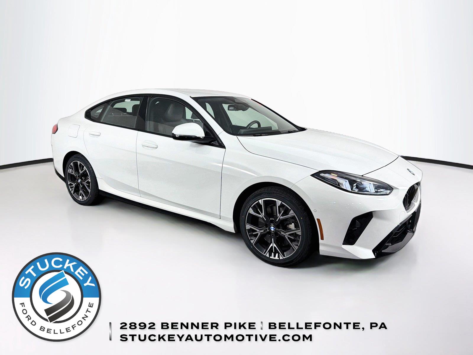 Alpine White 2025 BMW 2 Series Sedan All-Wheel Drive 7-Speed Dual Clutch