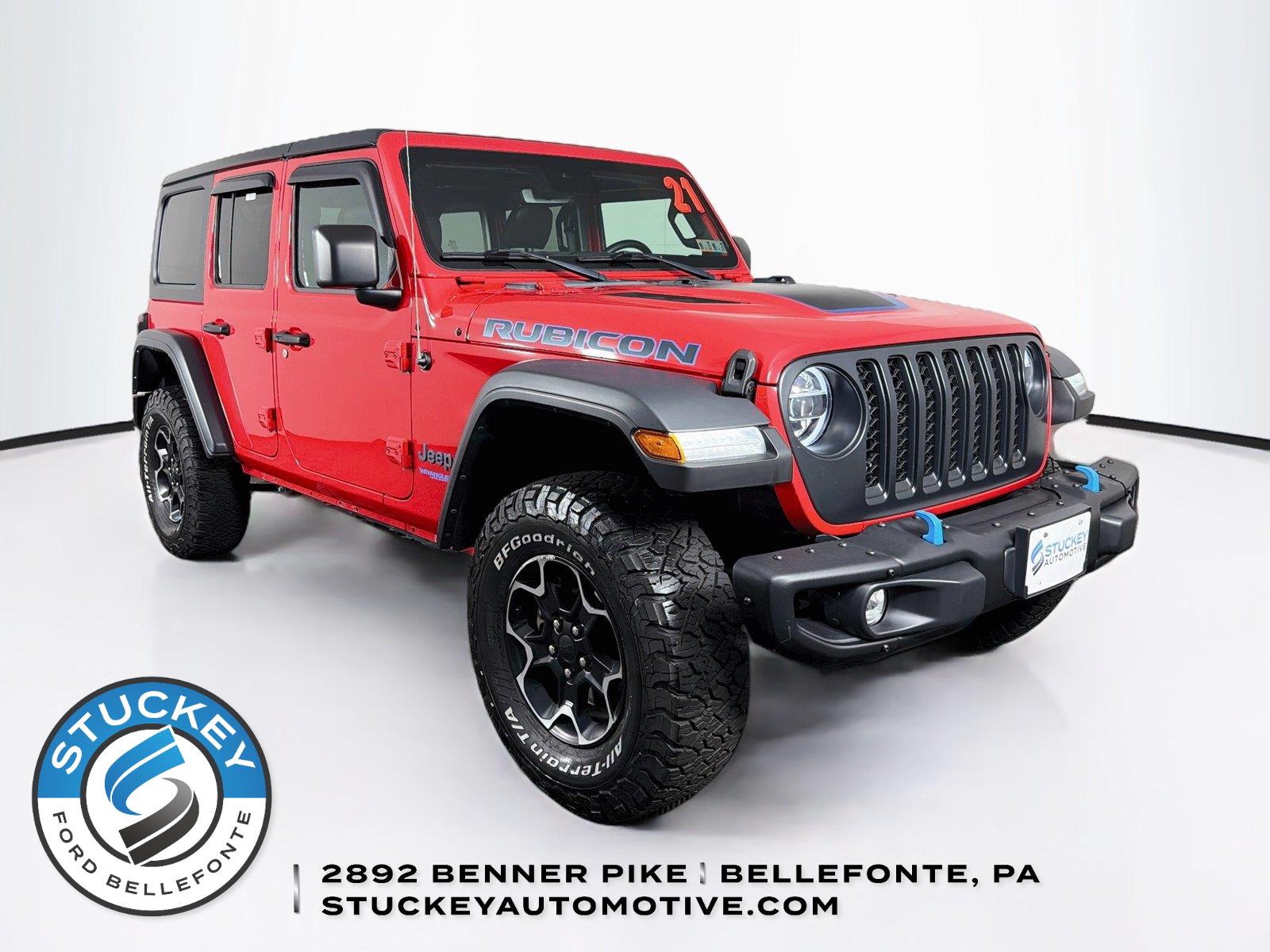 2021 Jeep Wrangler 4xe Rojo (Firecracker Red Clearcoat) SUV/Crossover Todo terreno 8 velocidades Automática
