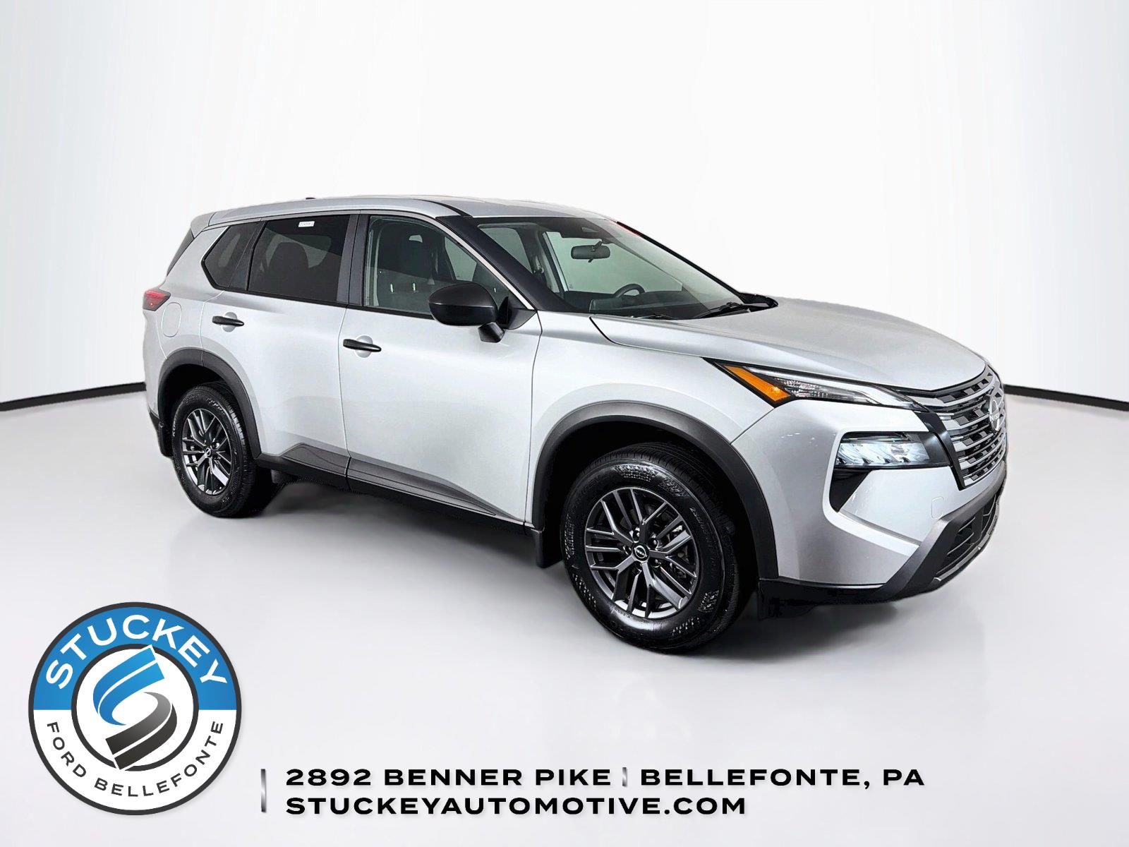 Brilliant Silver Metallic 2025 Nissan Rogue SUV / Crossover All-Wheel Drive Continuously Variable Transmission