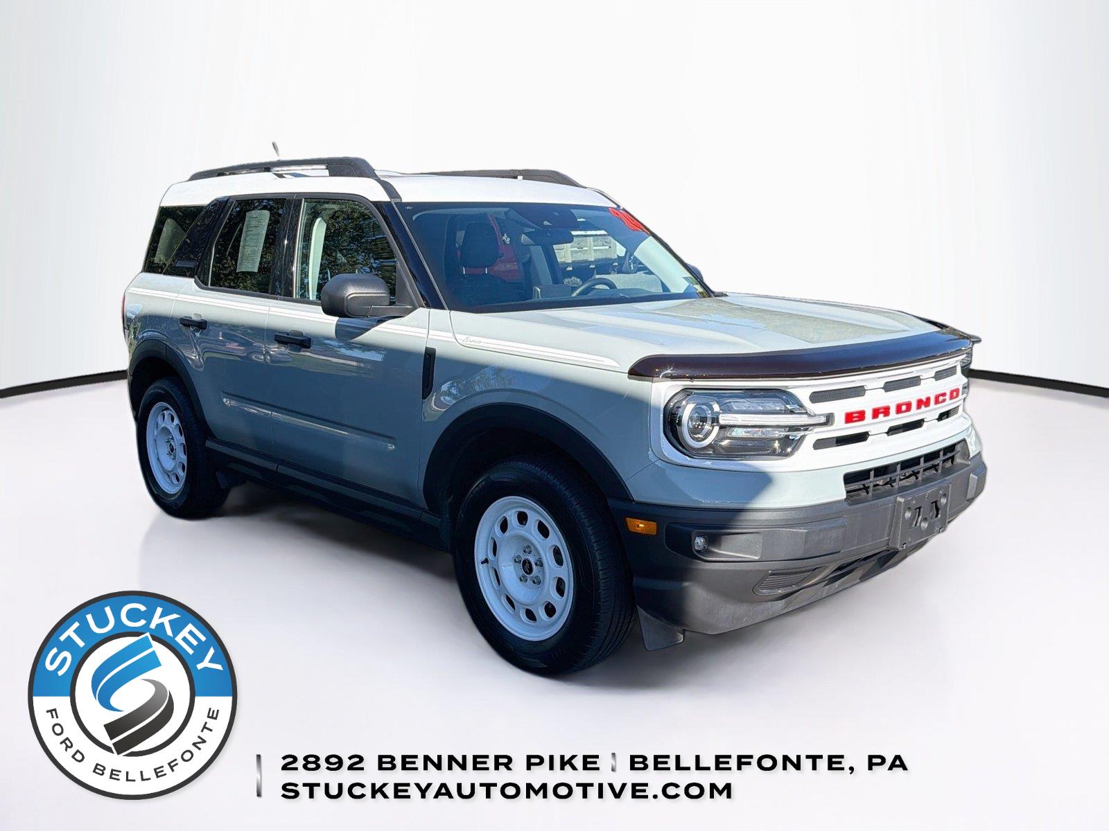 Cactus Gray 2024 Ford Bronco Sport SUV / Crossover All-Wheel Drive 8-Speed Automatic