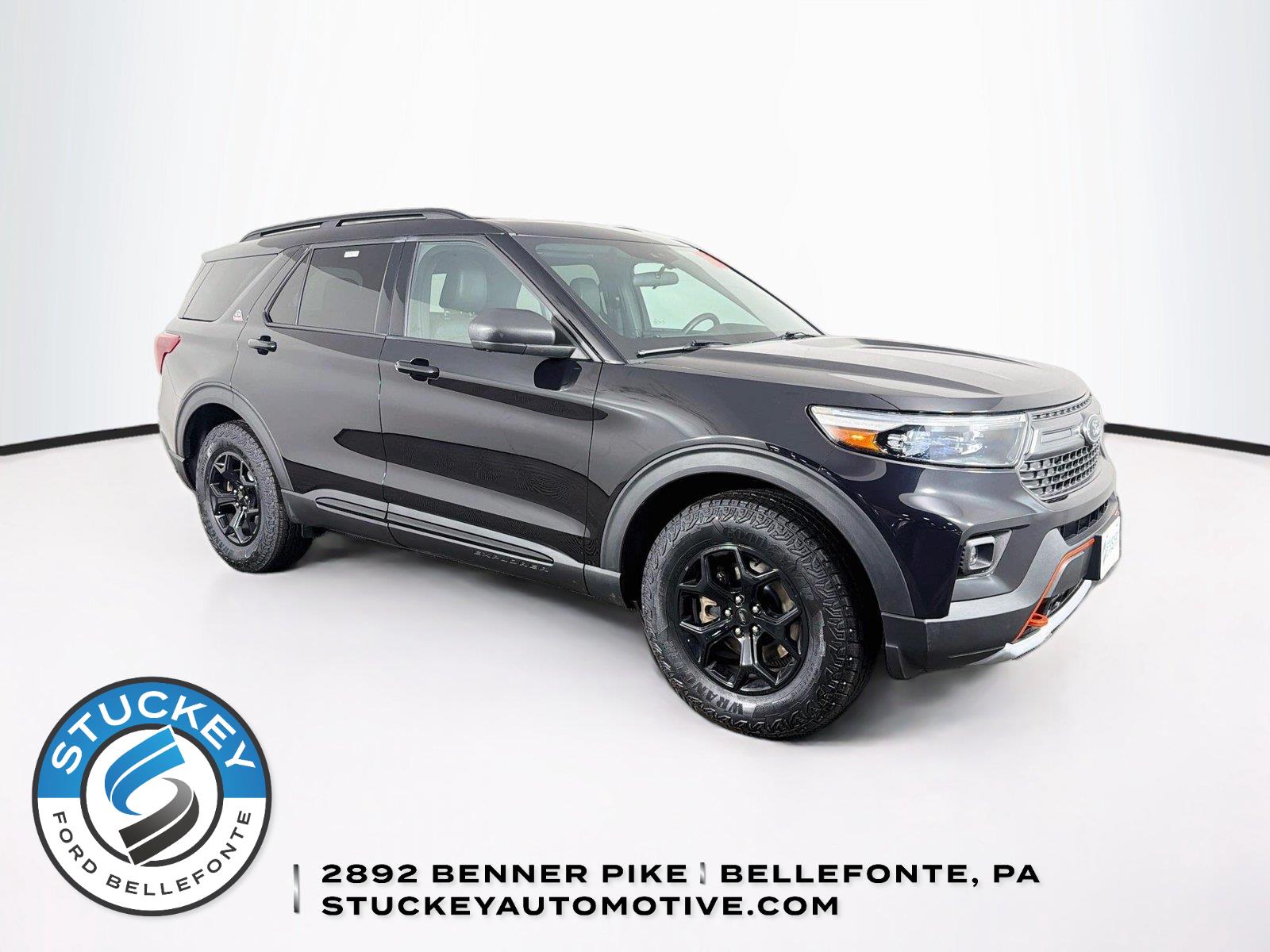 Agate Black 2023 Ford Explorer SUV / Crossover All-Wheel Drive Automatic